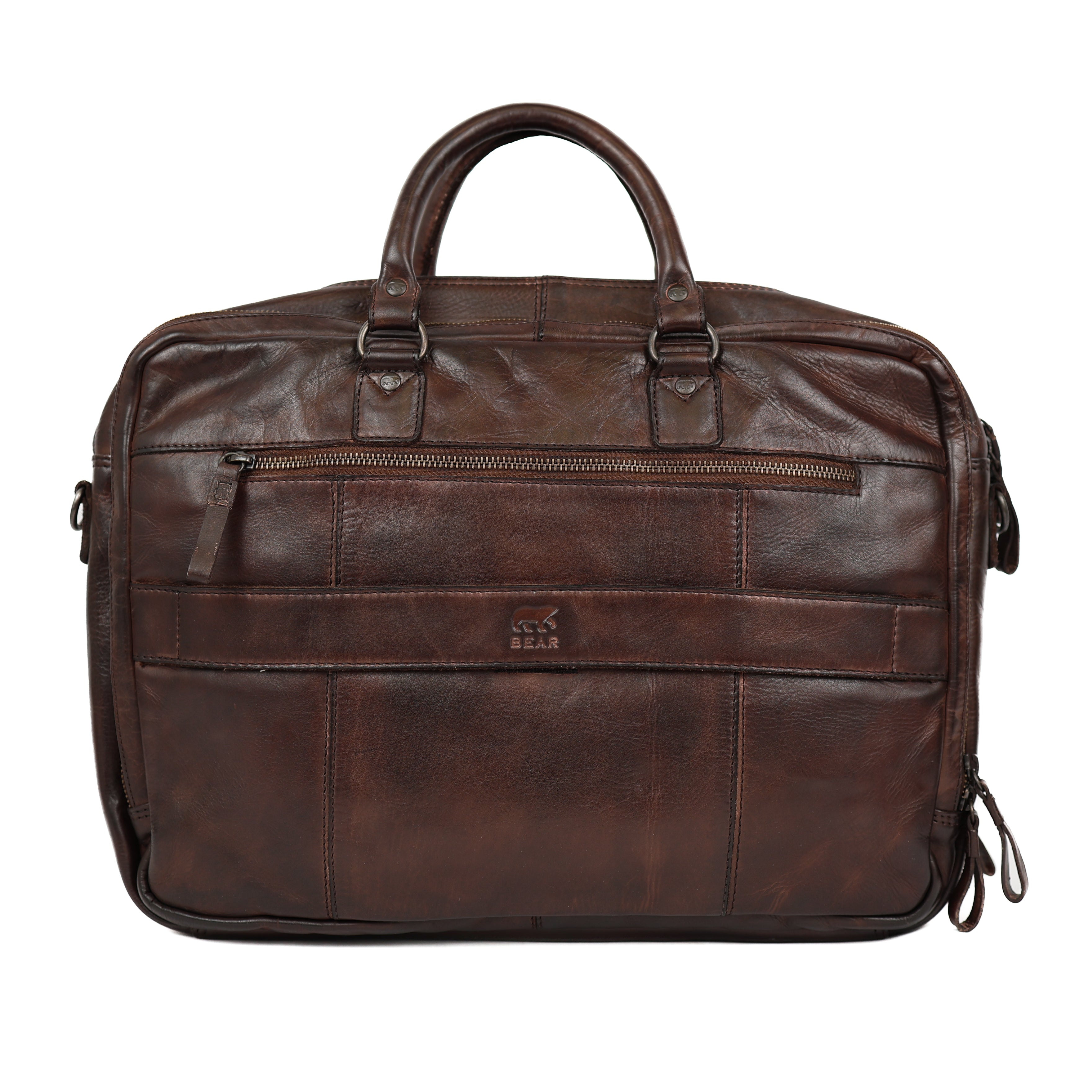 Laptoptas 'Silke' donkerbruin