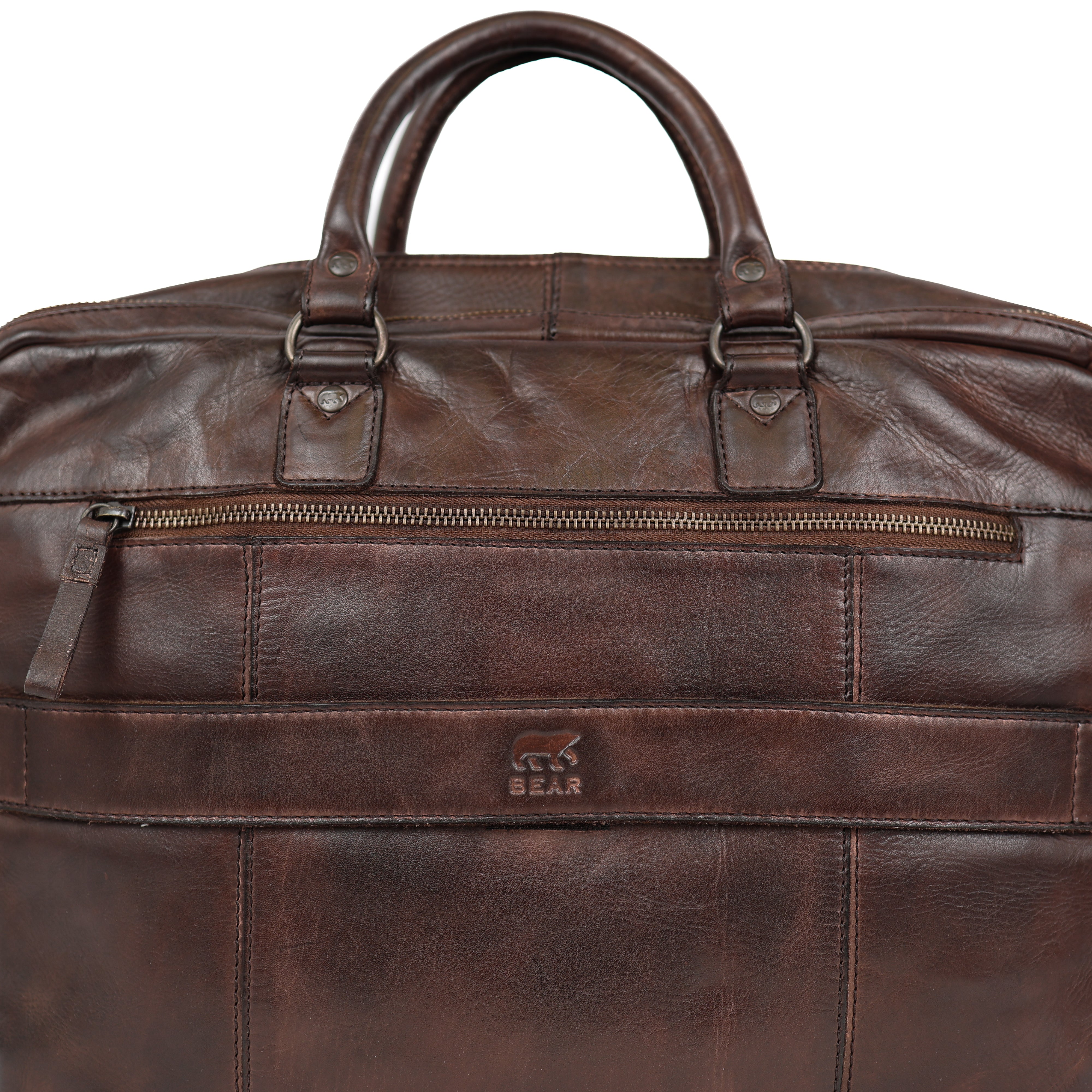 Laptoptas 'Silke' donkerbruin