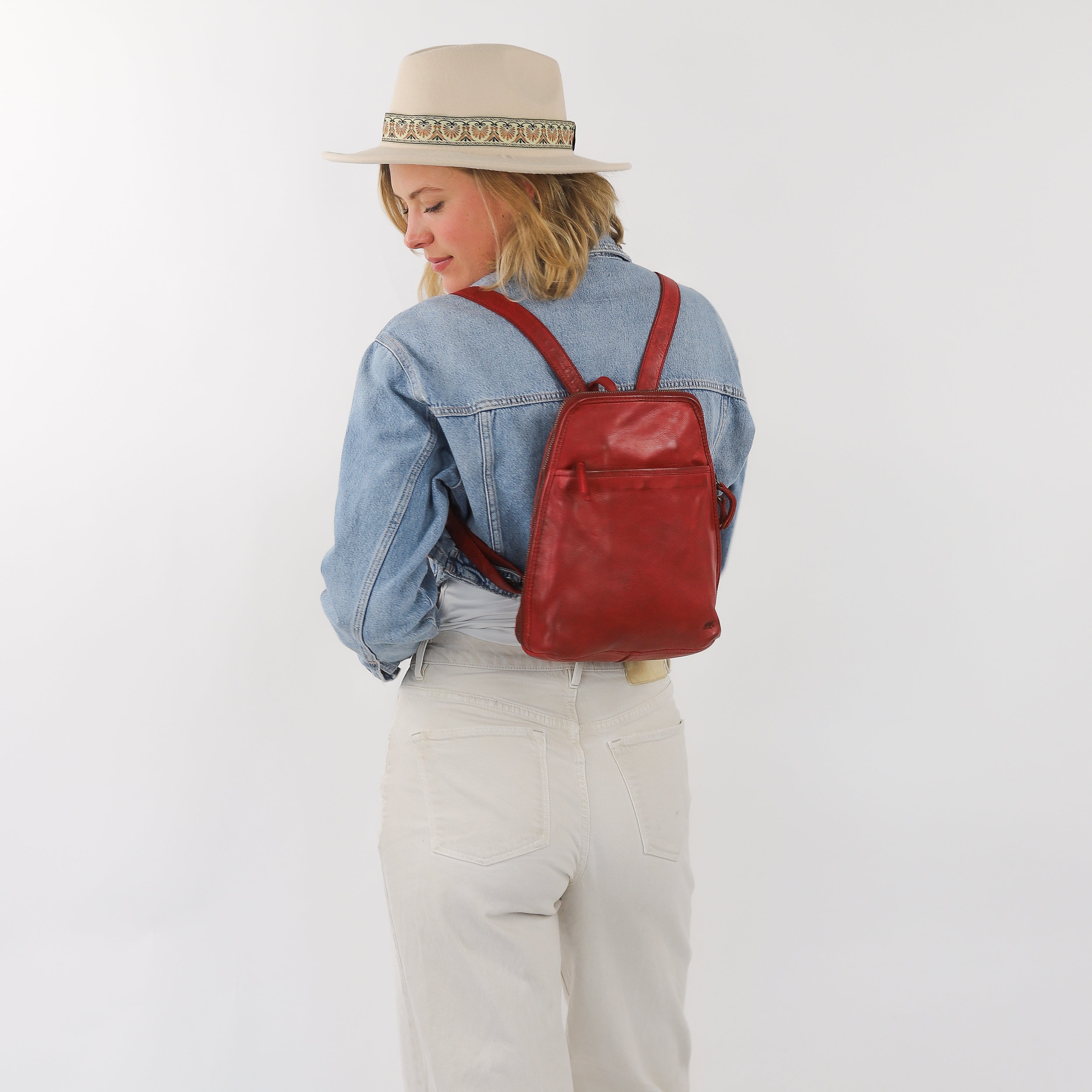 Backpack 'Iris' red