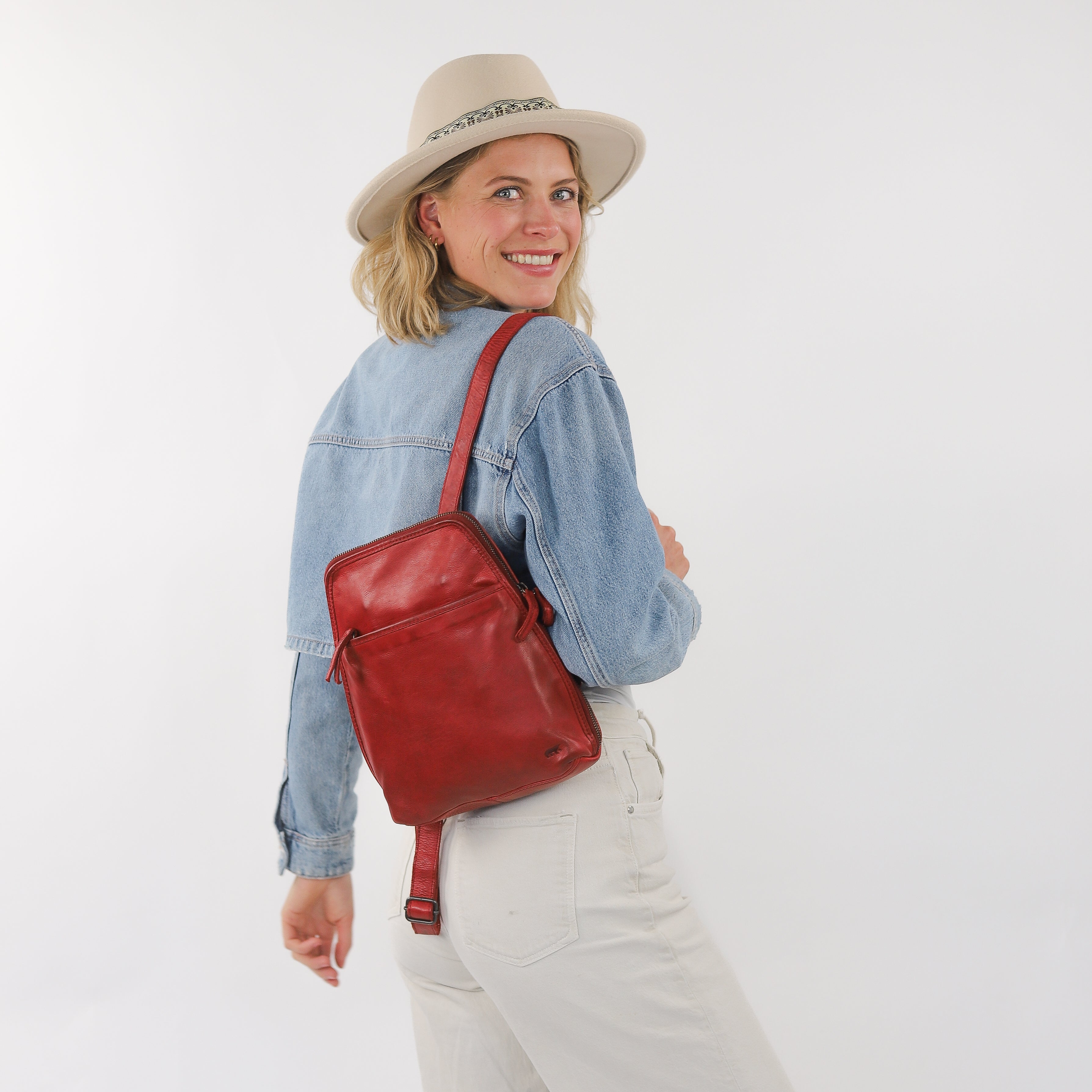 Backpack 'Iris' beige - CL 32852
