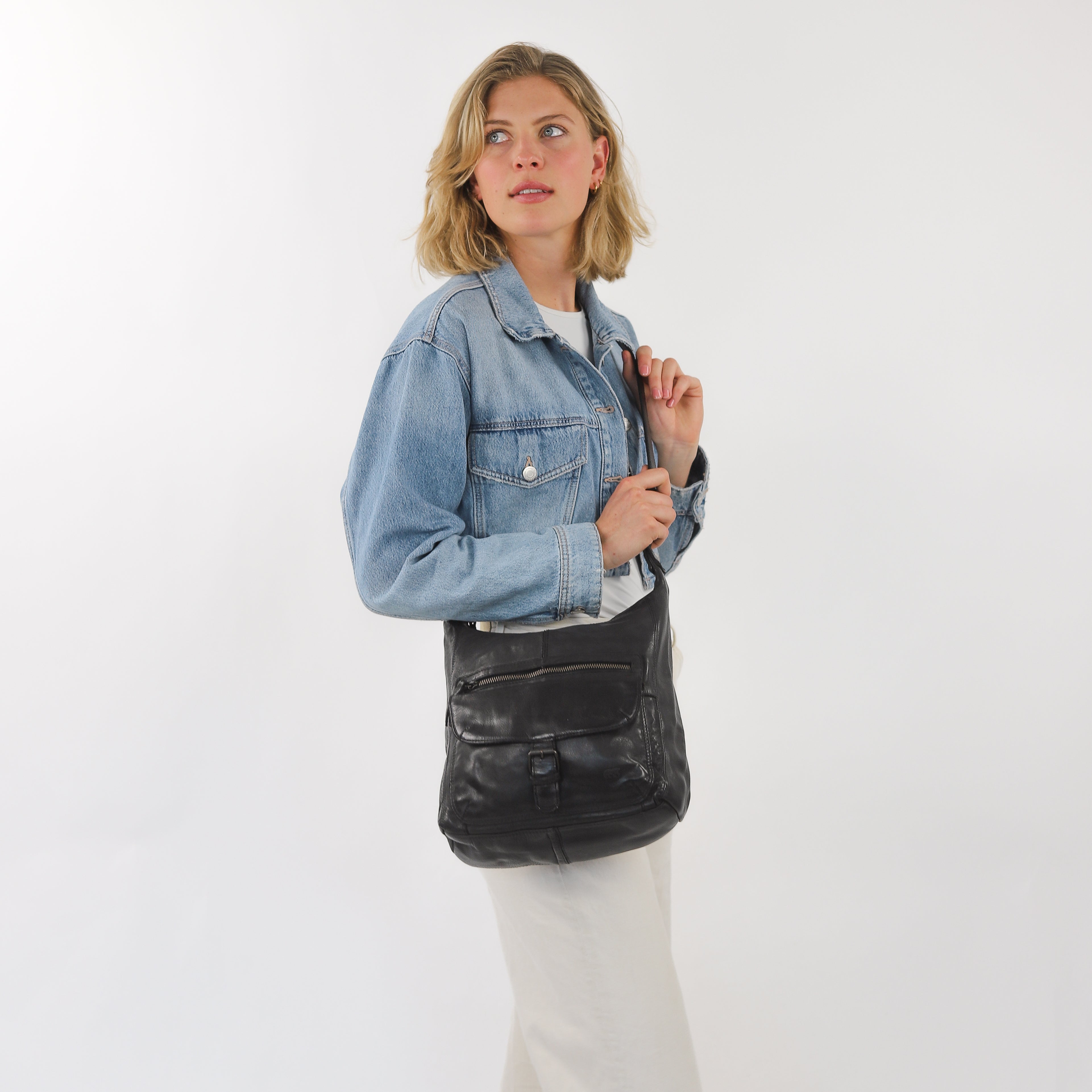 Shoulder bag 'Anna' black - CL 32612