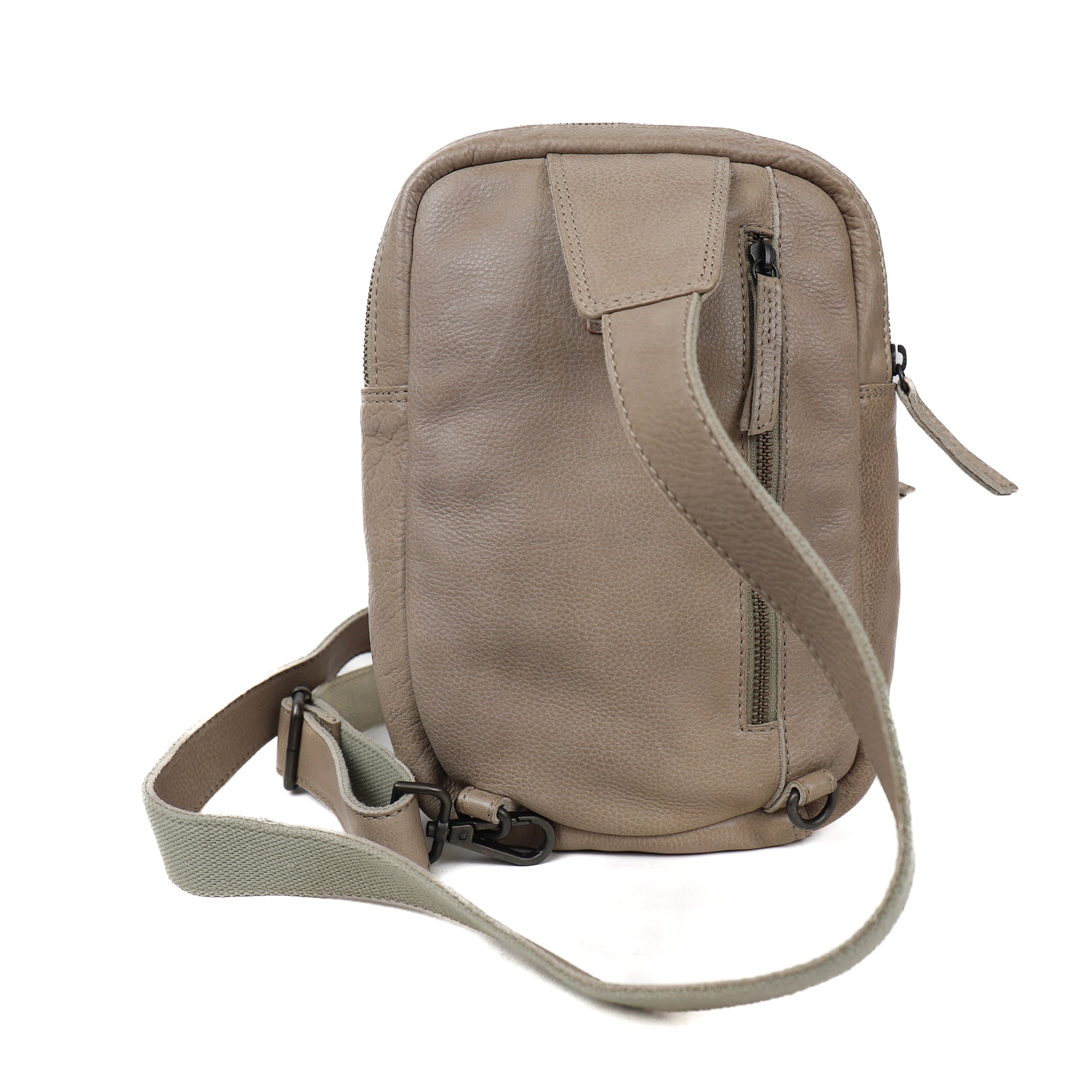 Crossbody tas 'Stefan' silver mink