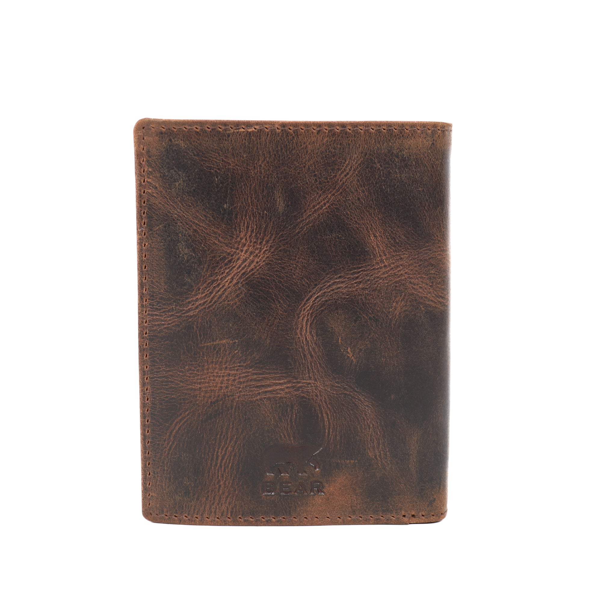 High billfold 'Iwan' vintage brown