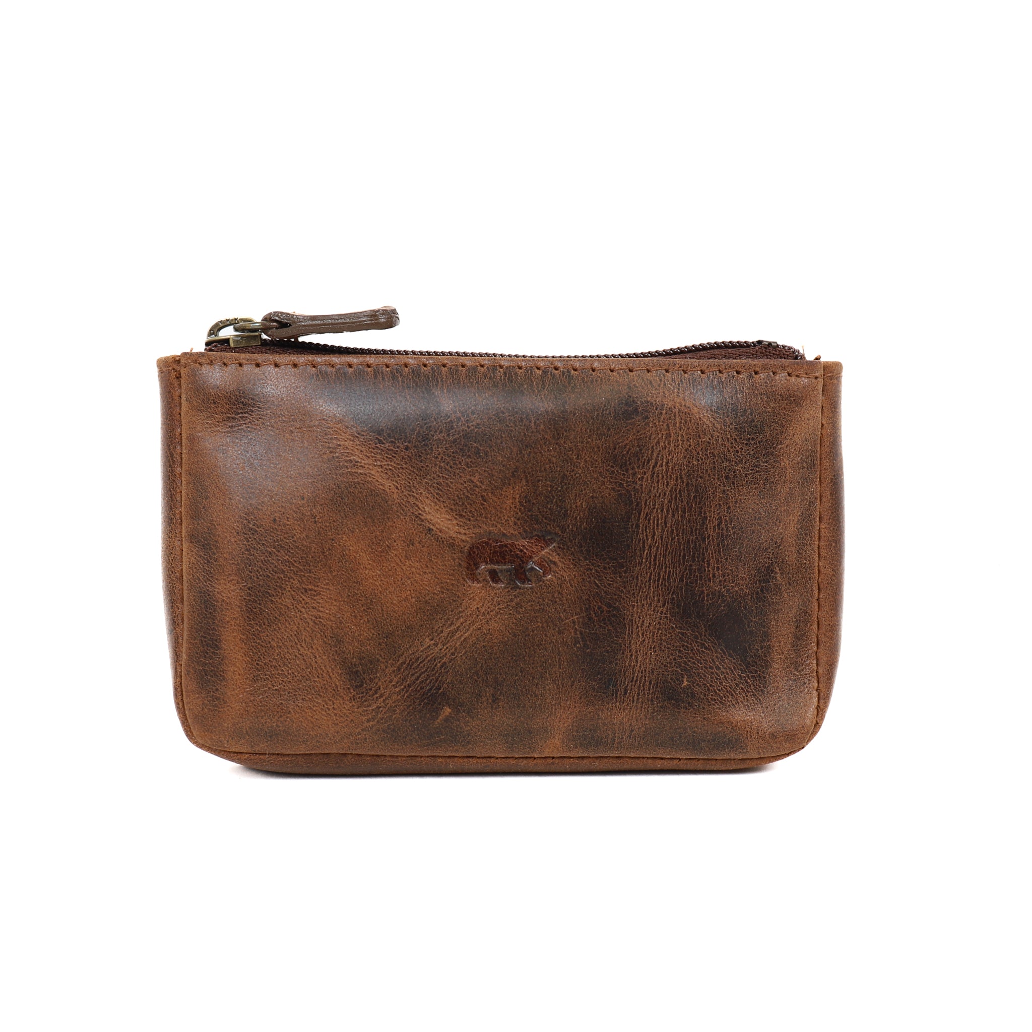 Sleuteletui 'Timo' vintage bruin