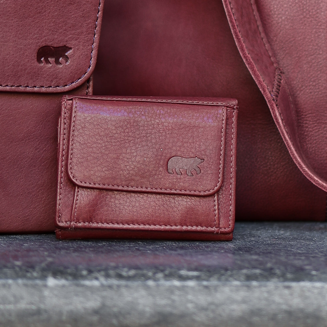 Wallet 'Nana' burgundy
