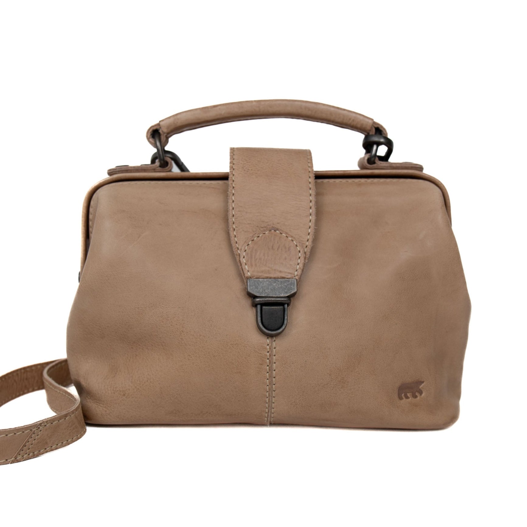 Mini doctor's bag 'Julia' M beige