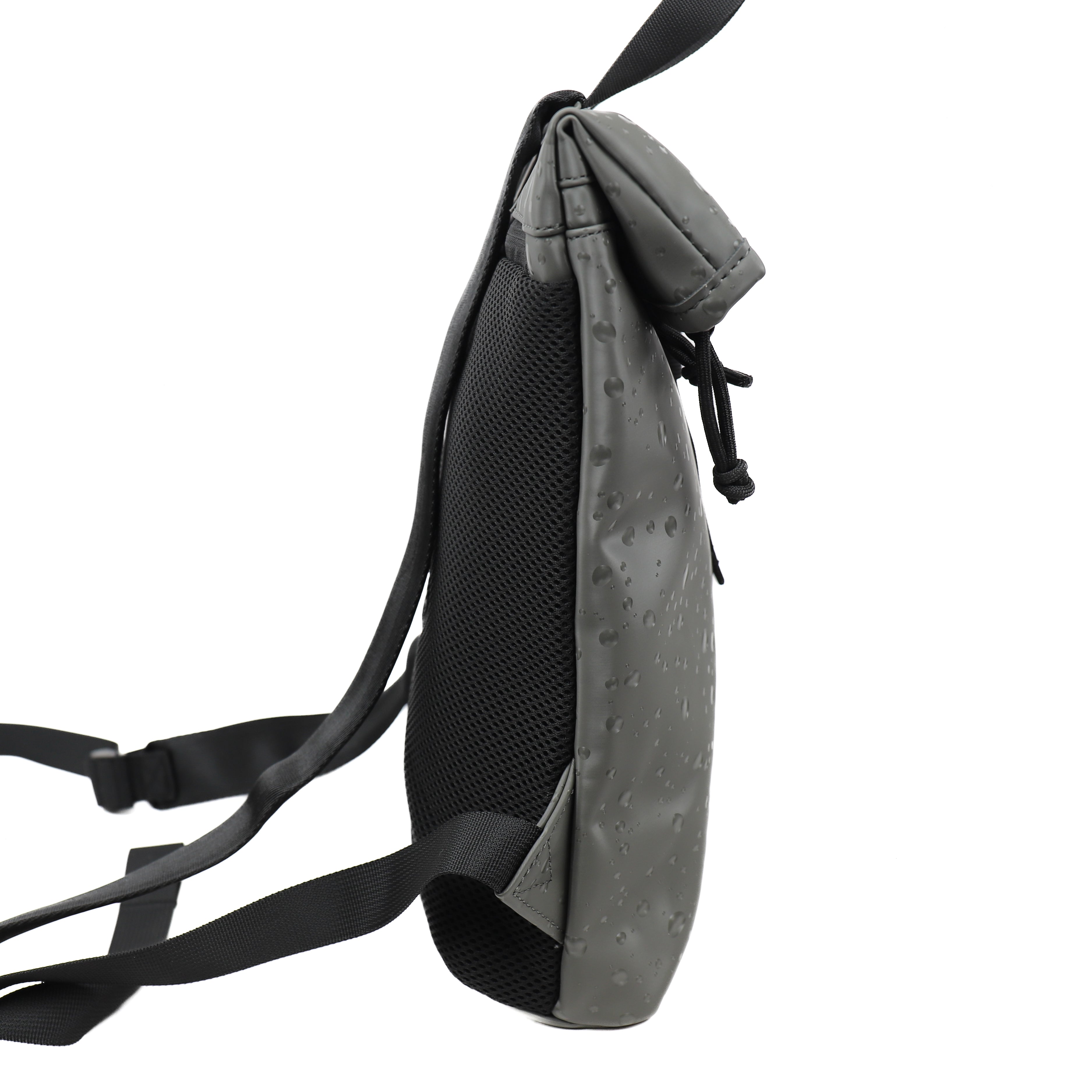 Water-repellent backpack 'Droplets' 7L anthracite
