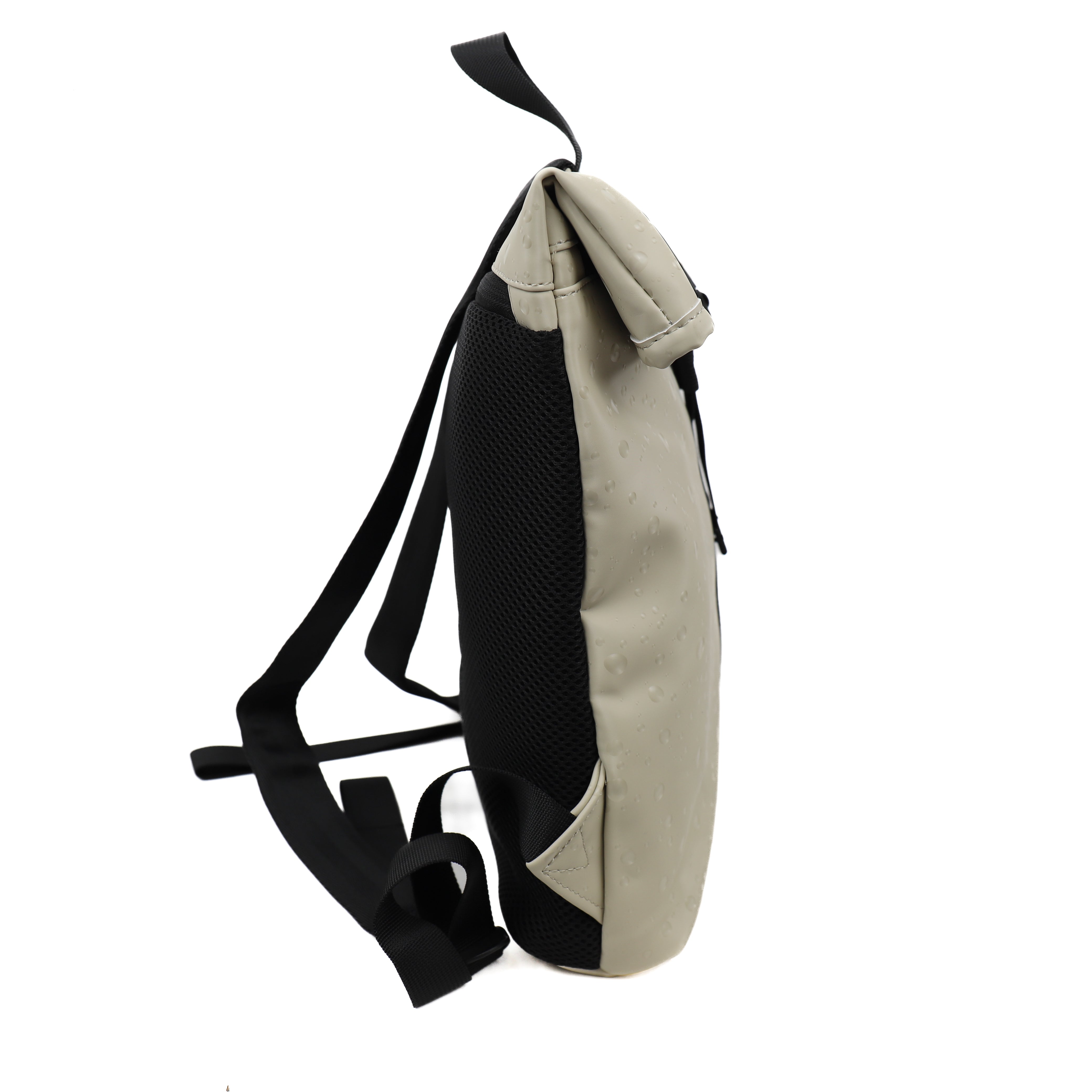 Water-repellent backpack 'Droplets' 7L beige
