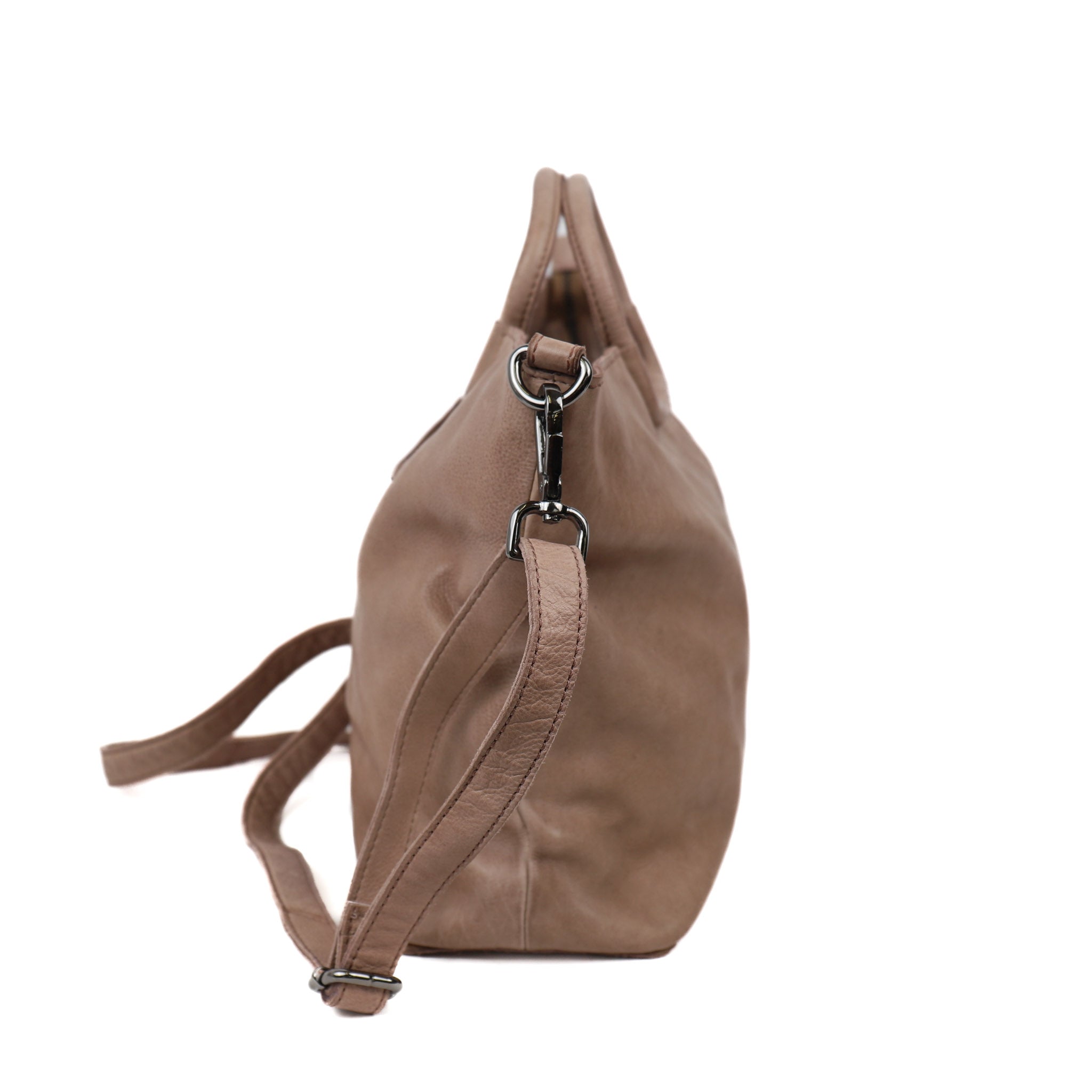 Hand/shoulder bag 'Jasmine' L taupe