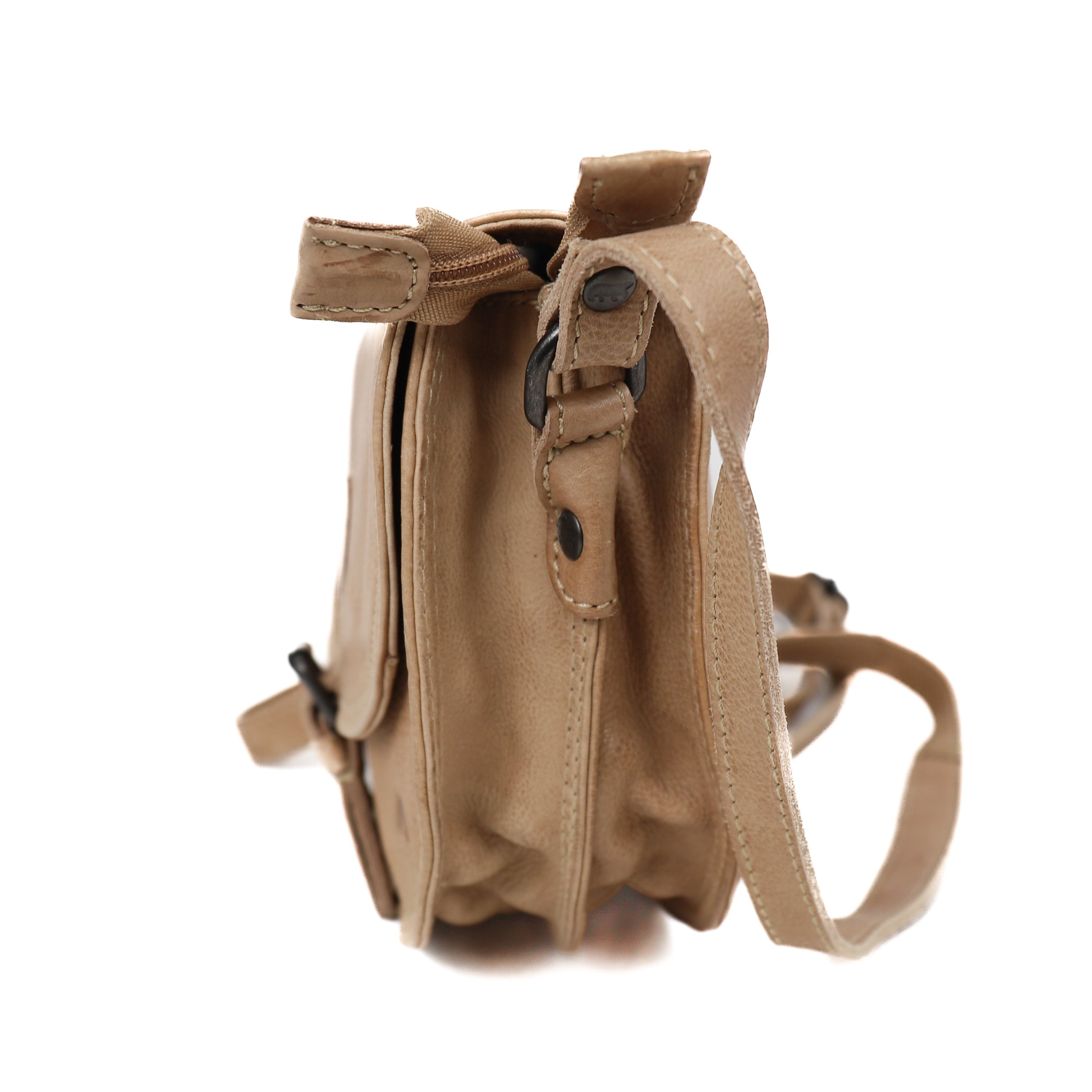 Schoudertasje 'Gigi' beige