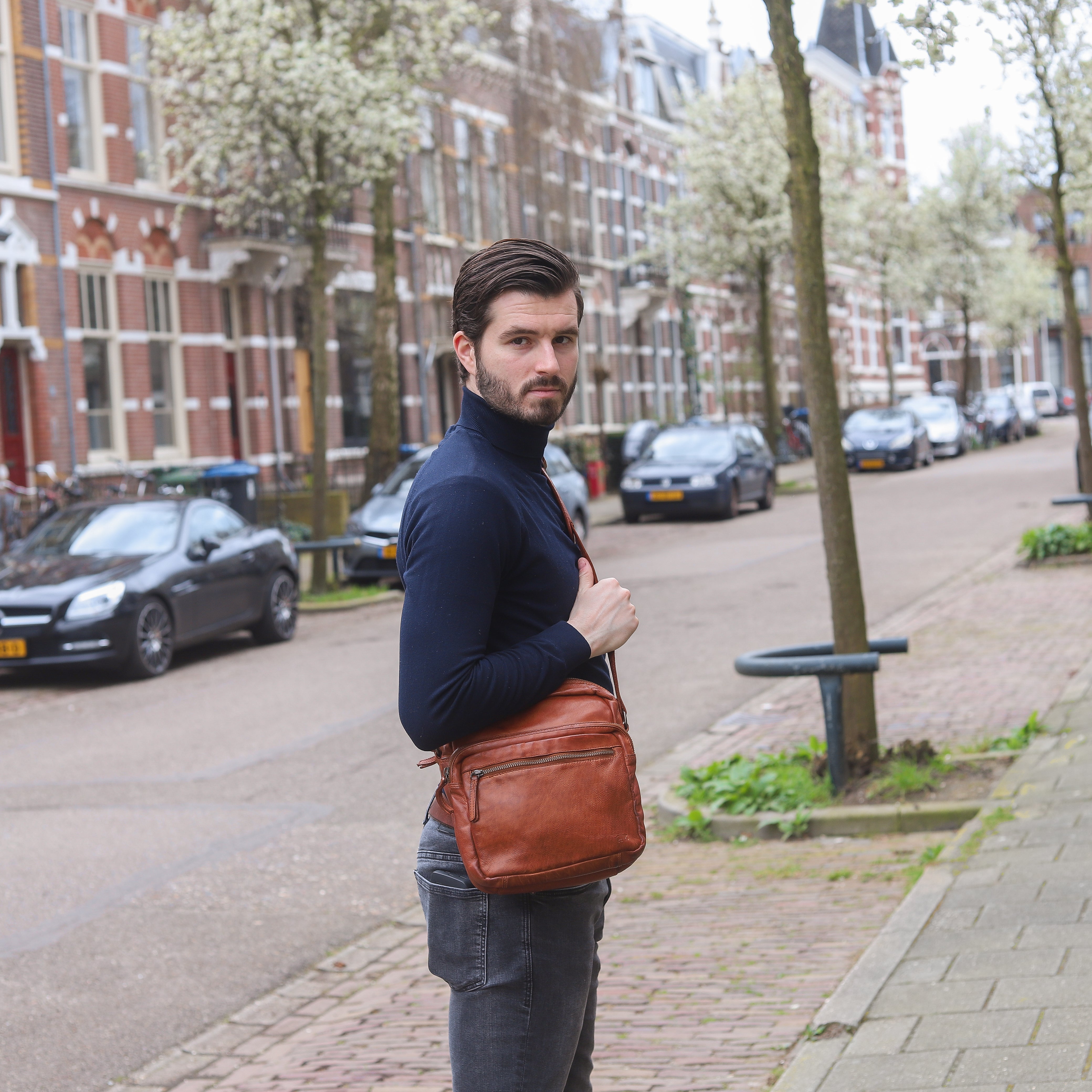 Shoulder bag 'Edwin' - CL 36641 Black