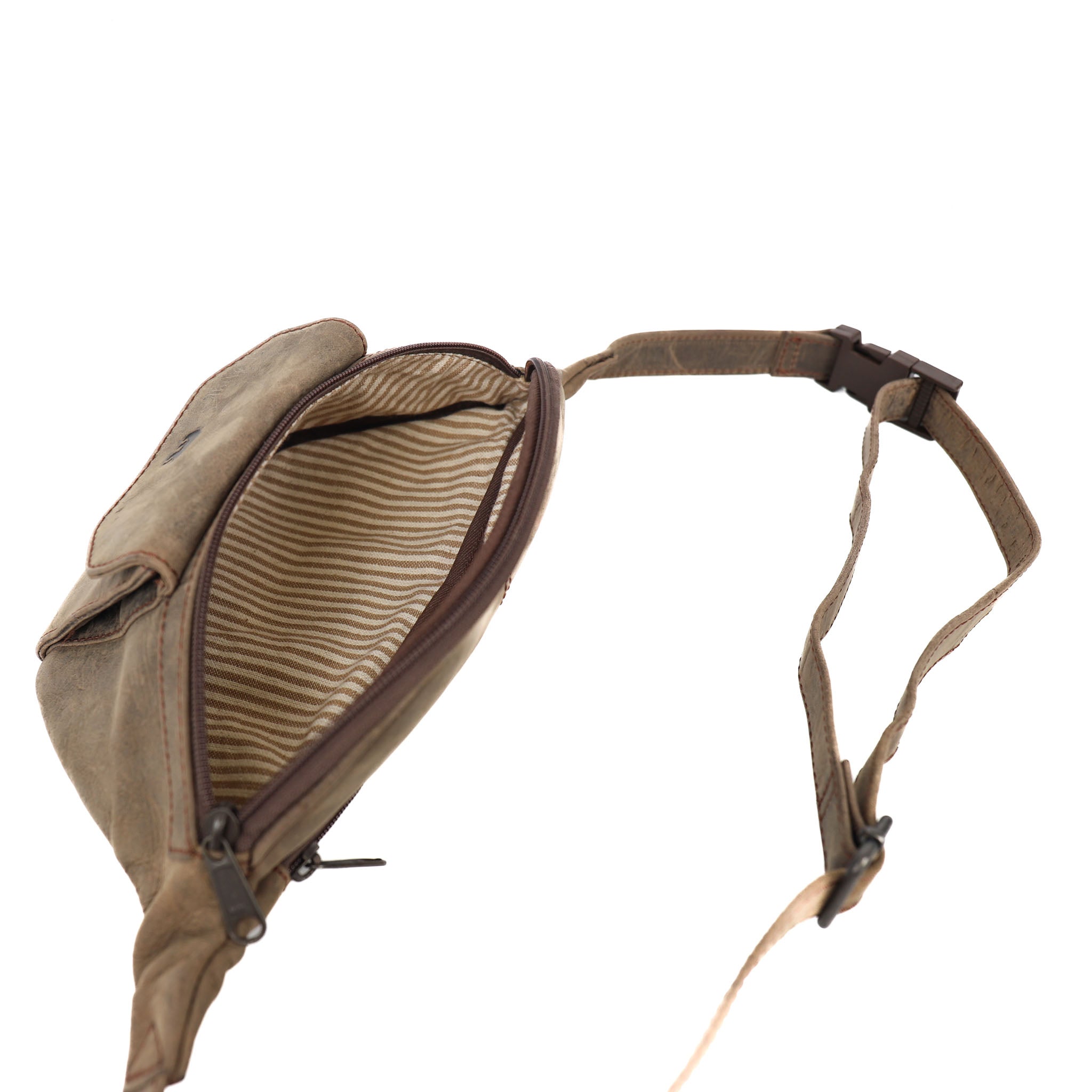 Large canvas backpack black - MB 166