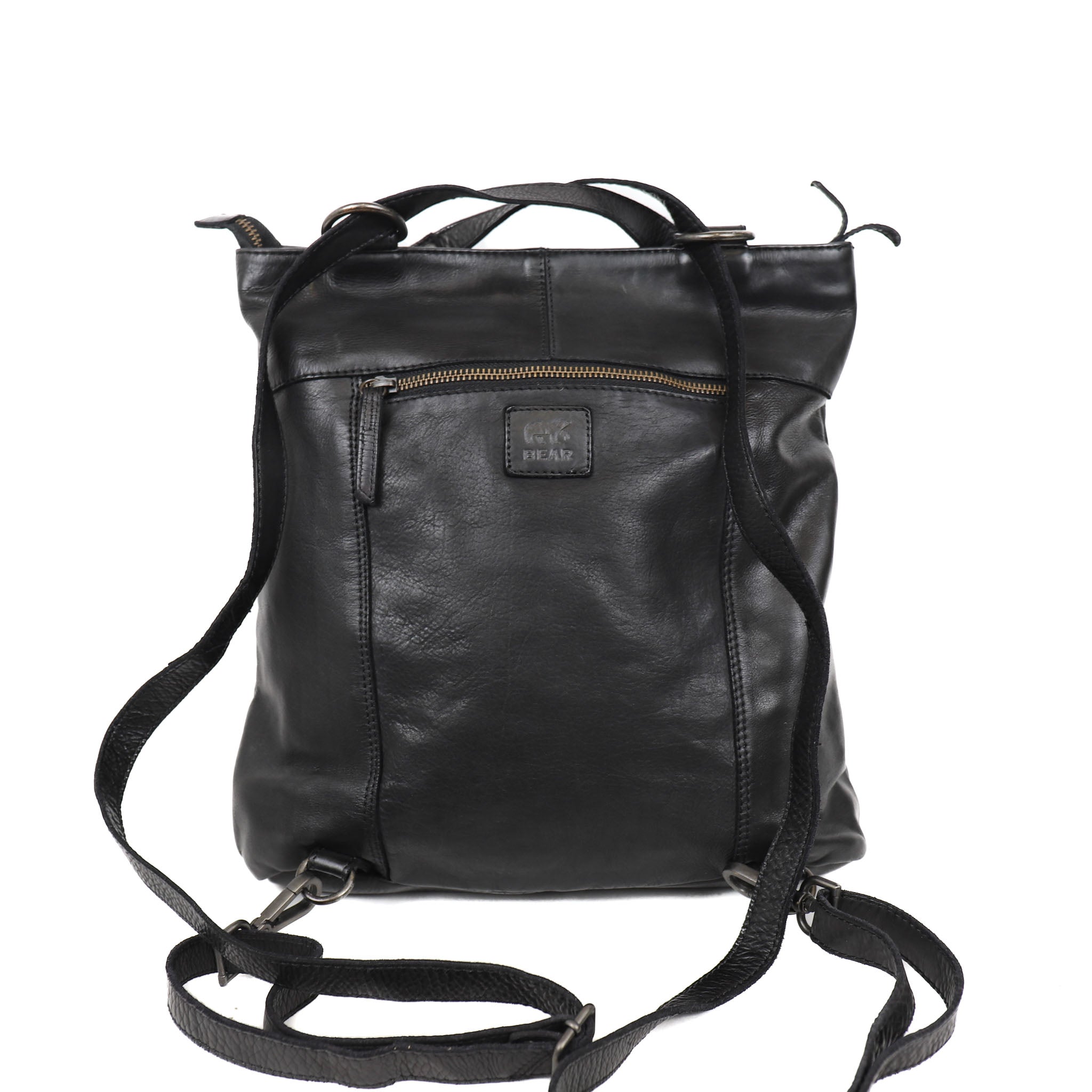 Backpack/shoulder bag 'Sandy' L black