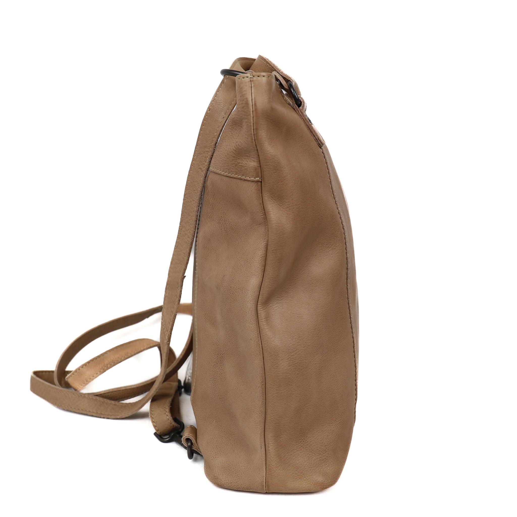 Backpack/shoulder bag 'Sandy' L beige