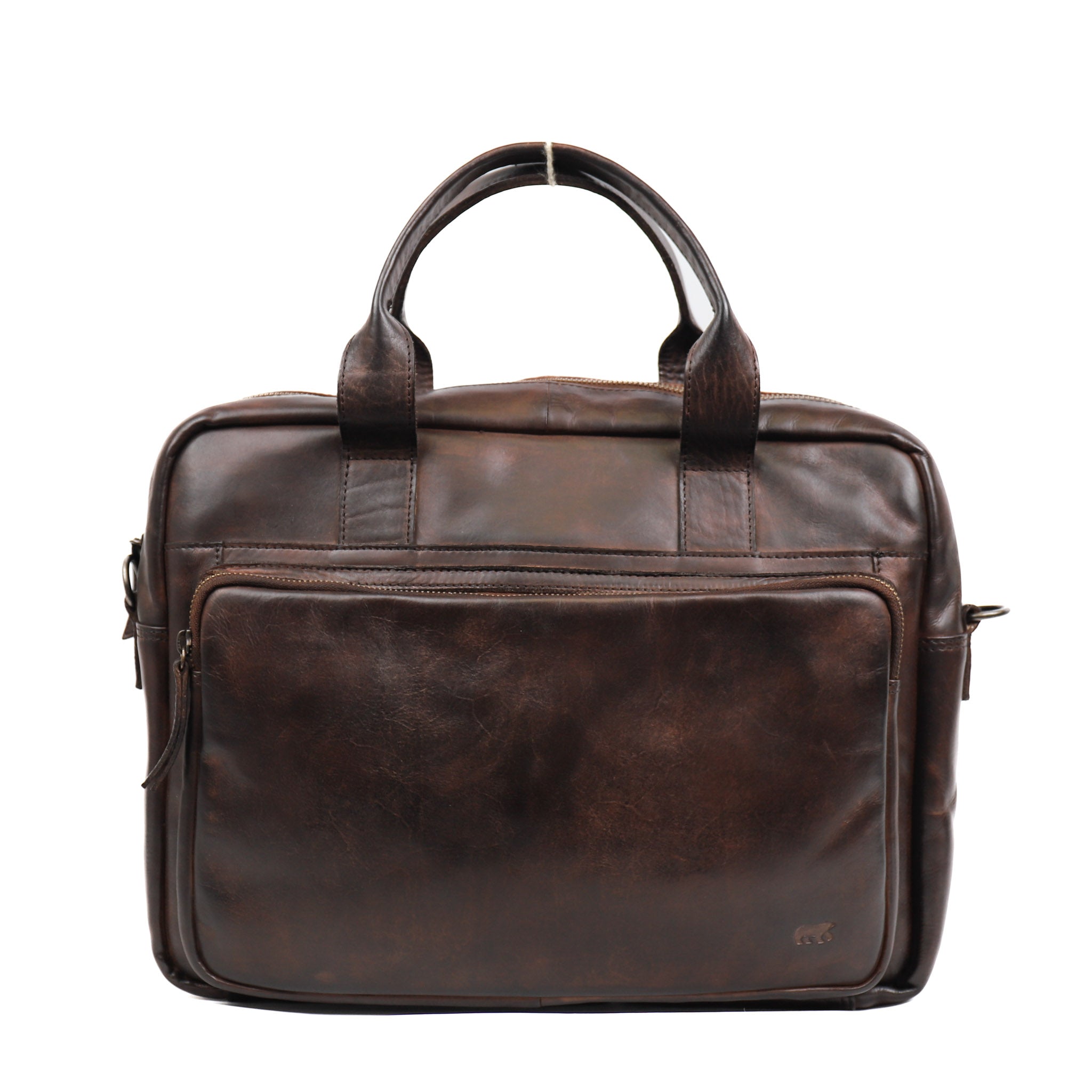 Laptop bag 'Hugo' dark brown - CL 32815