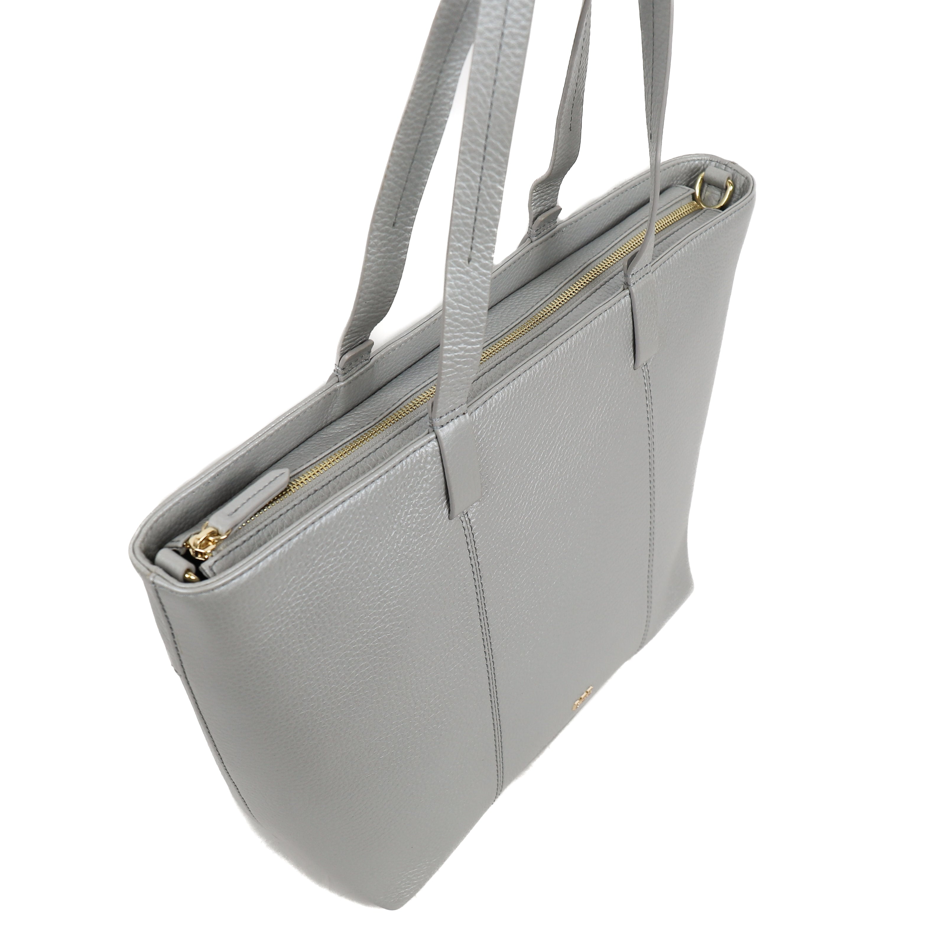 Grote shopper 'Maya' Metallic Silver