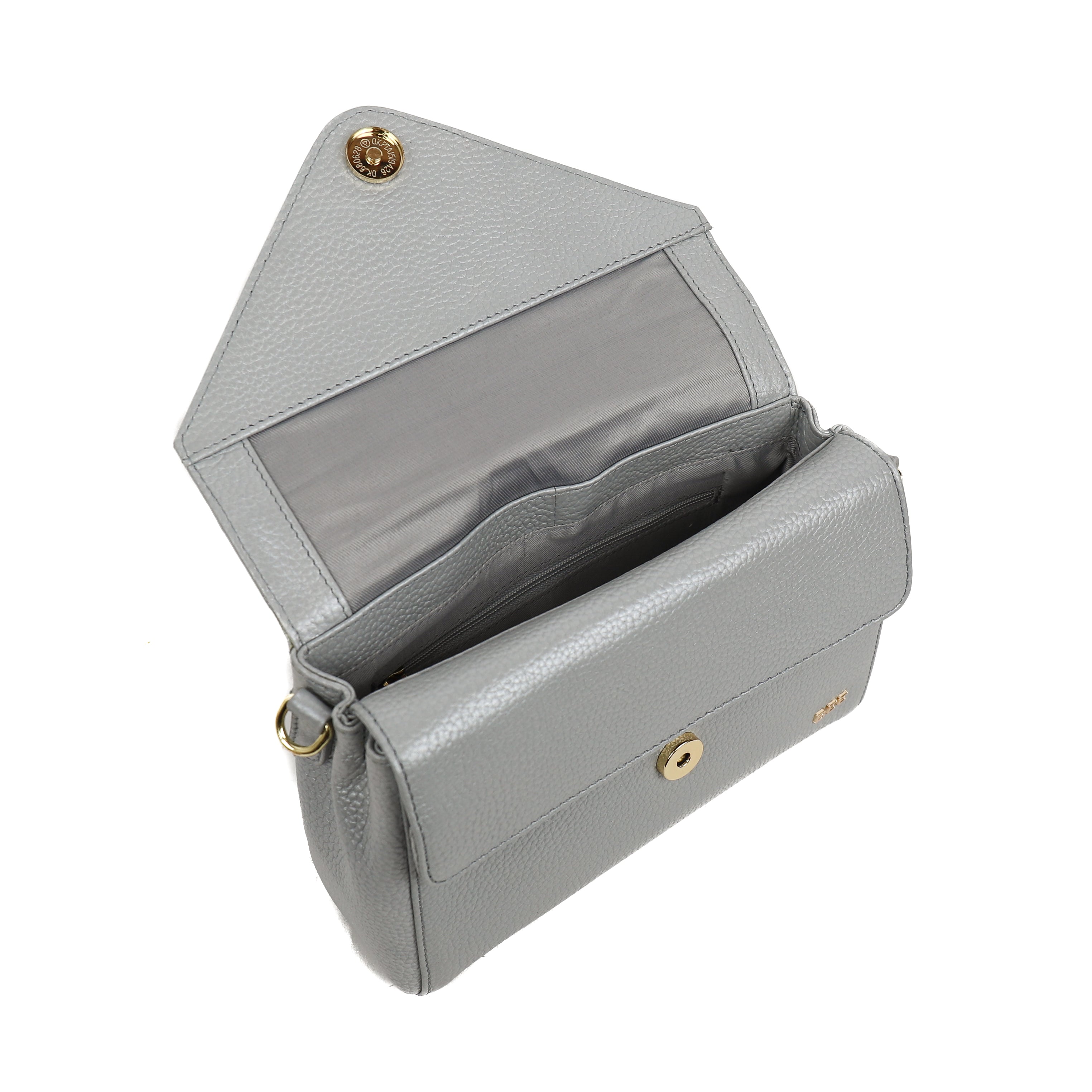 Hand-/schoudertasje 'Christy' Metallic Silver