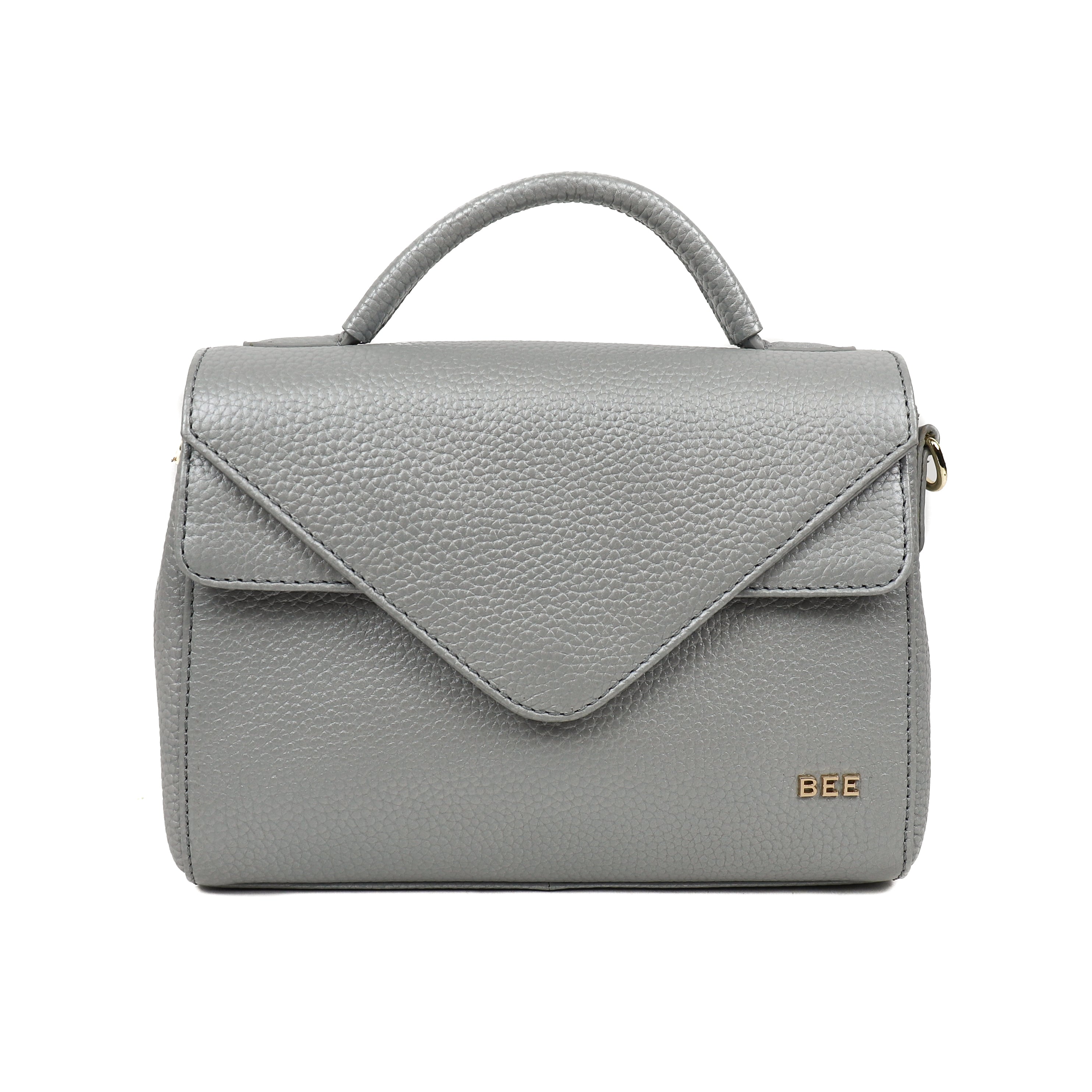 Hand-/schoudertasje 'Christy' Metallic Silver