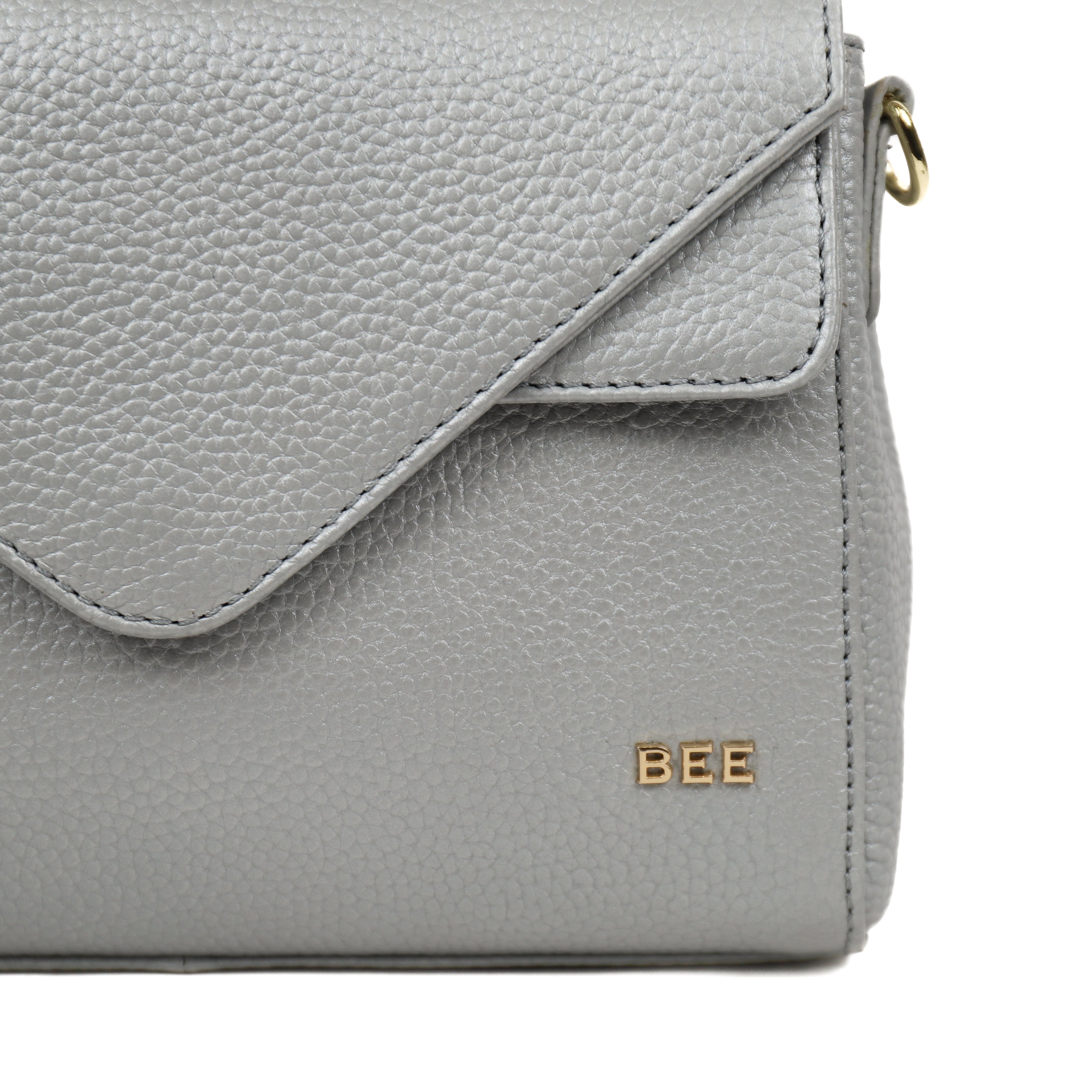 Hand-/schoudertasje 'Christy' Metallic Silver