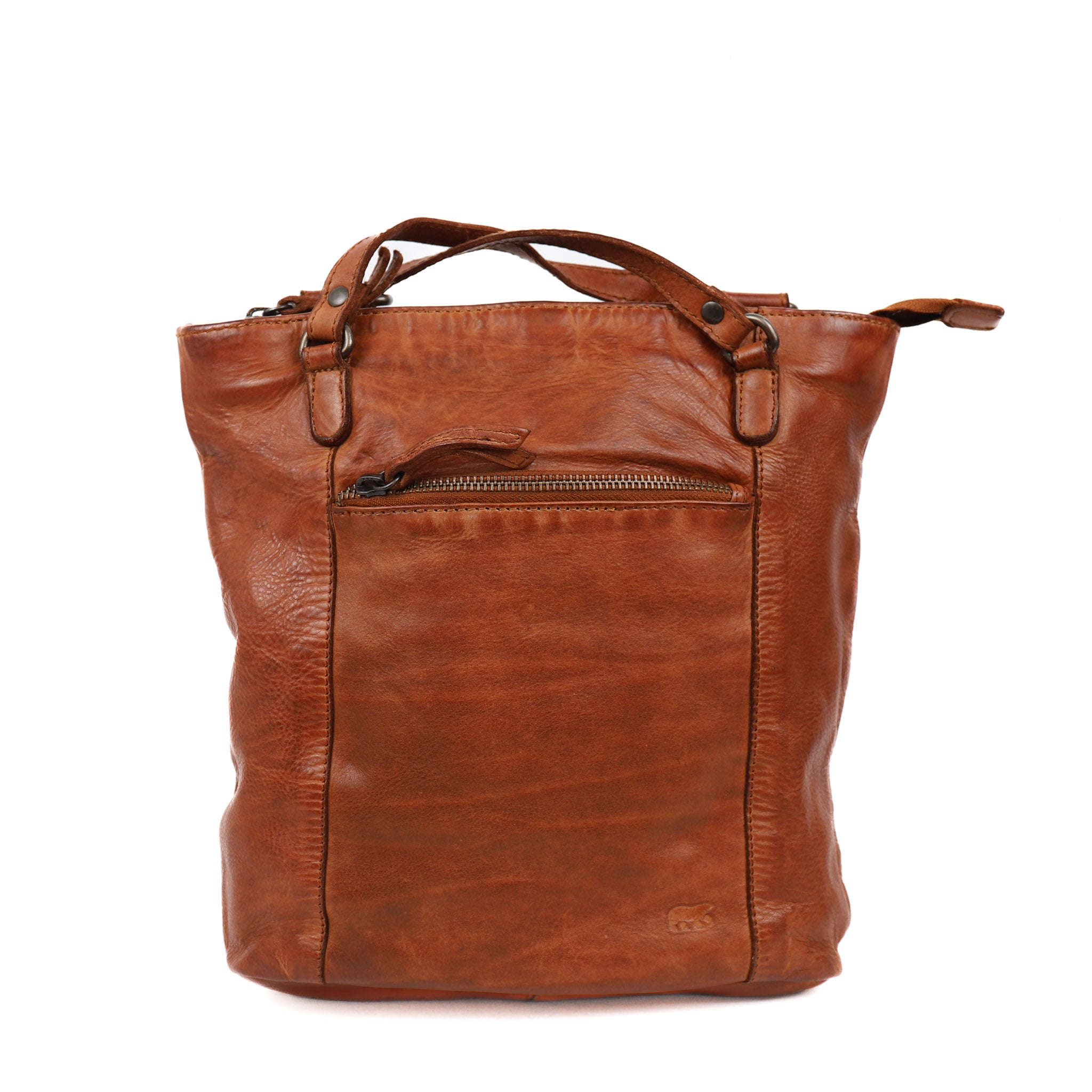 Backpack/shoulder bag 'Sandy' cognac
