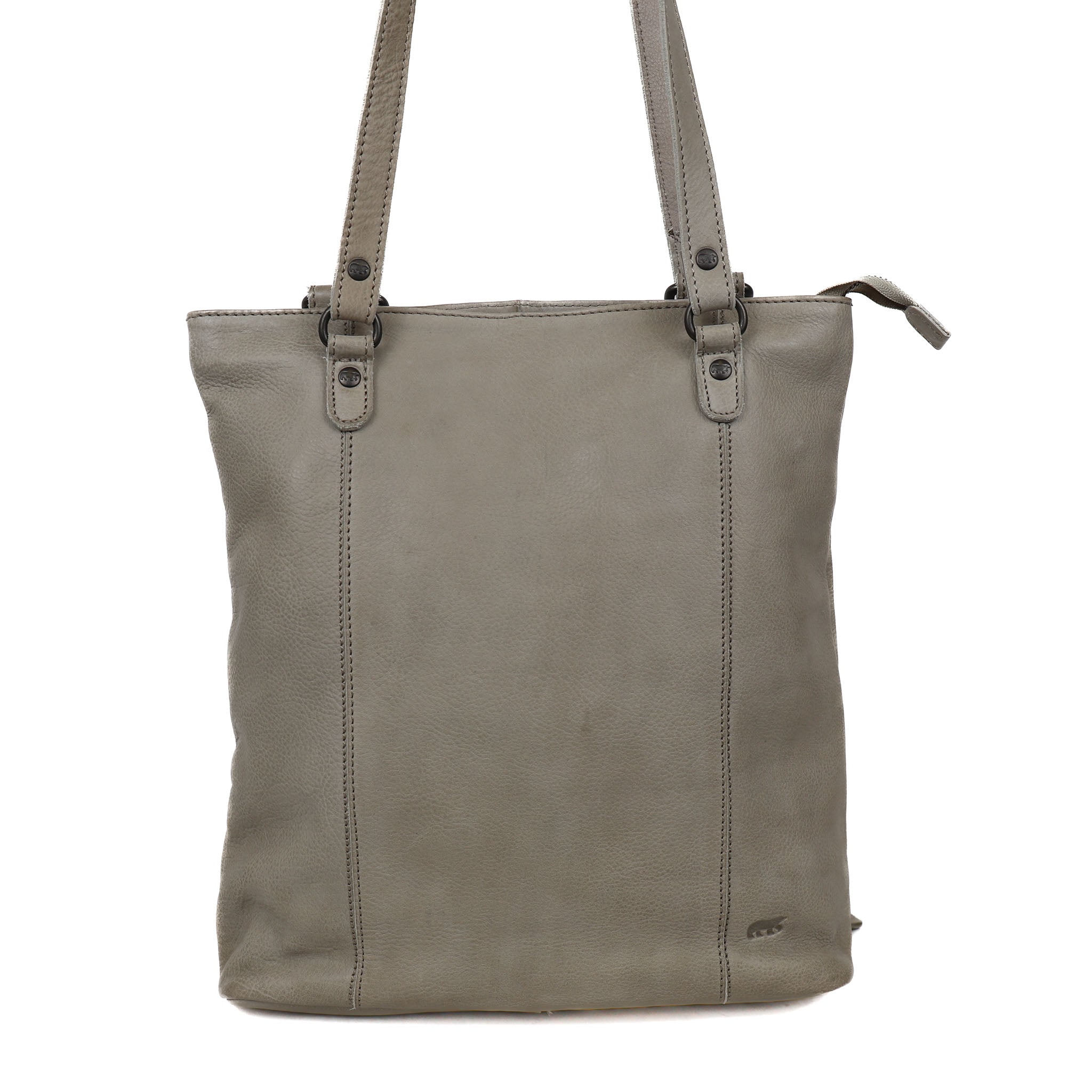 Backpack/shoulder bag 'Sandy' L silver mink