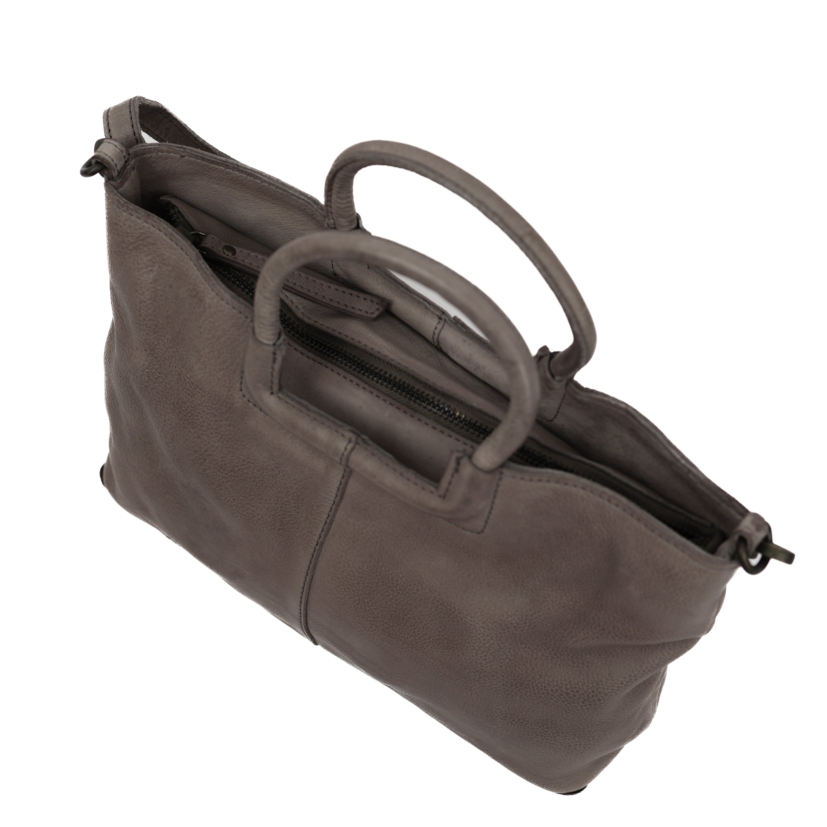 Hand/shoulder bag 'Jasmine' M grey