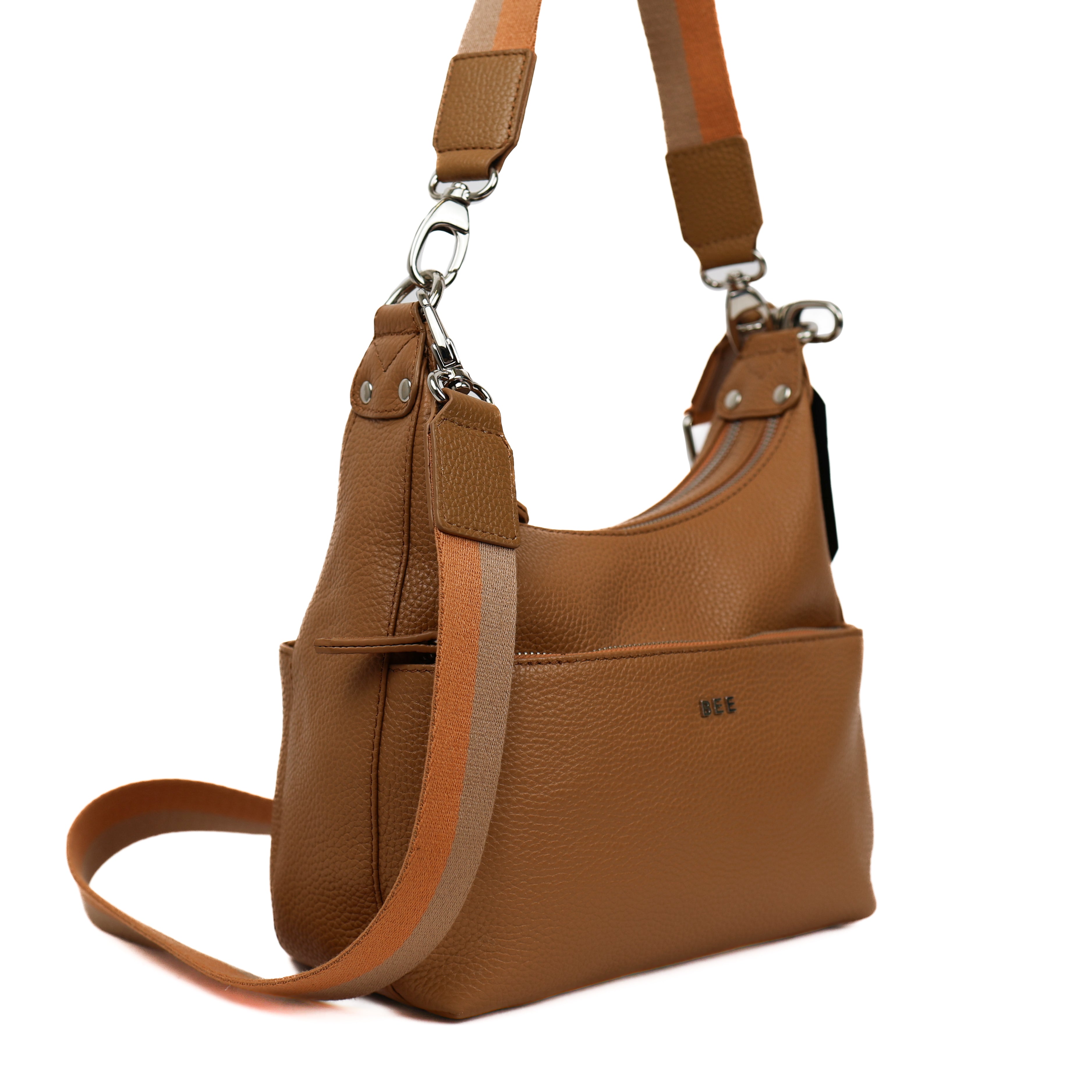 Hand/shoulder bag 'Thyrza' Camel