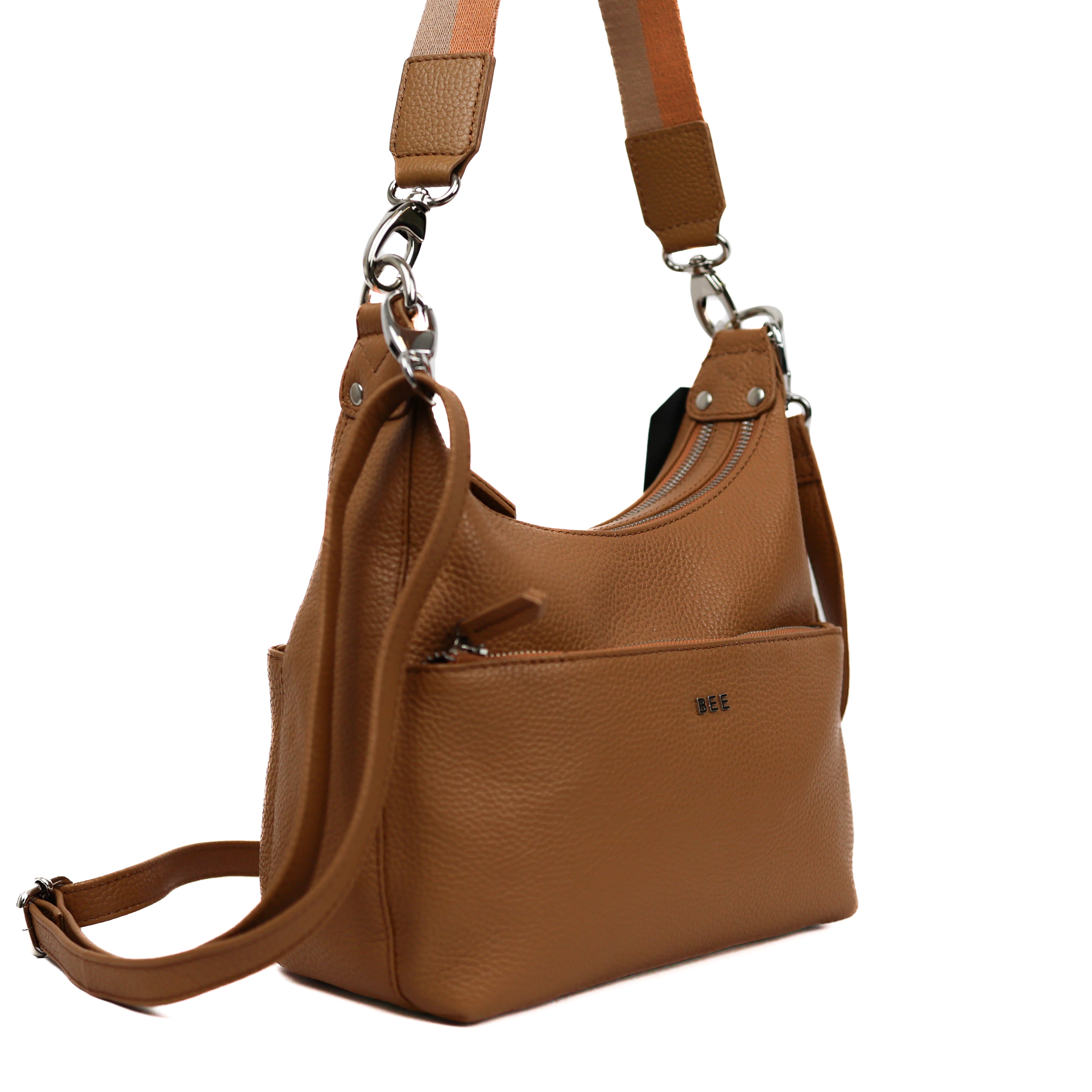 Hand/shoulder bag 'Thyrza' Camel