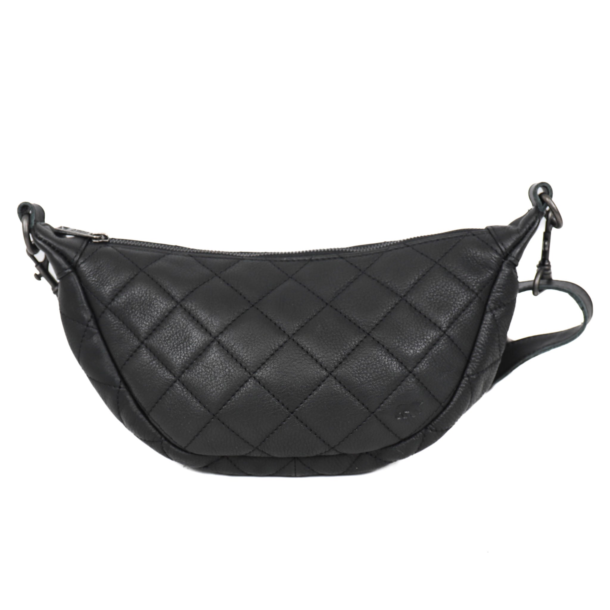 Crossbody tasje 'Laura' zwart
