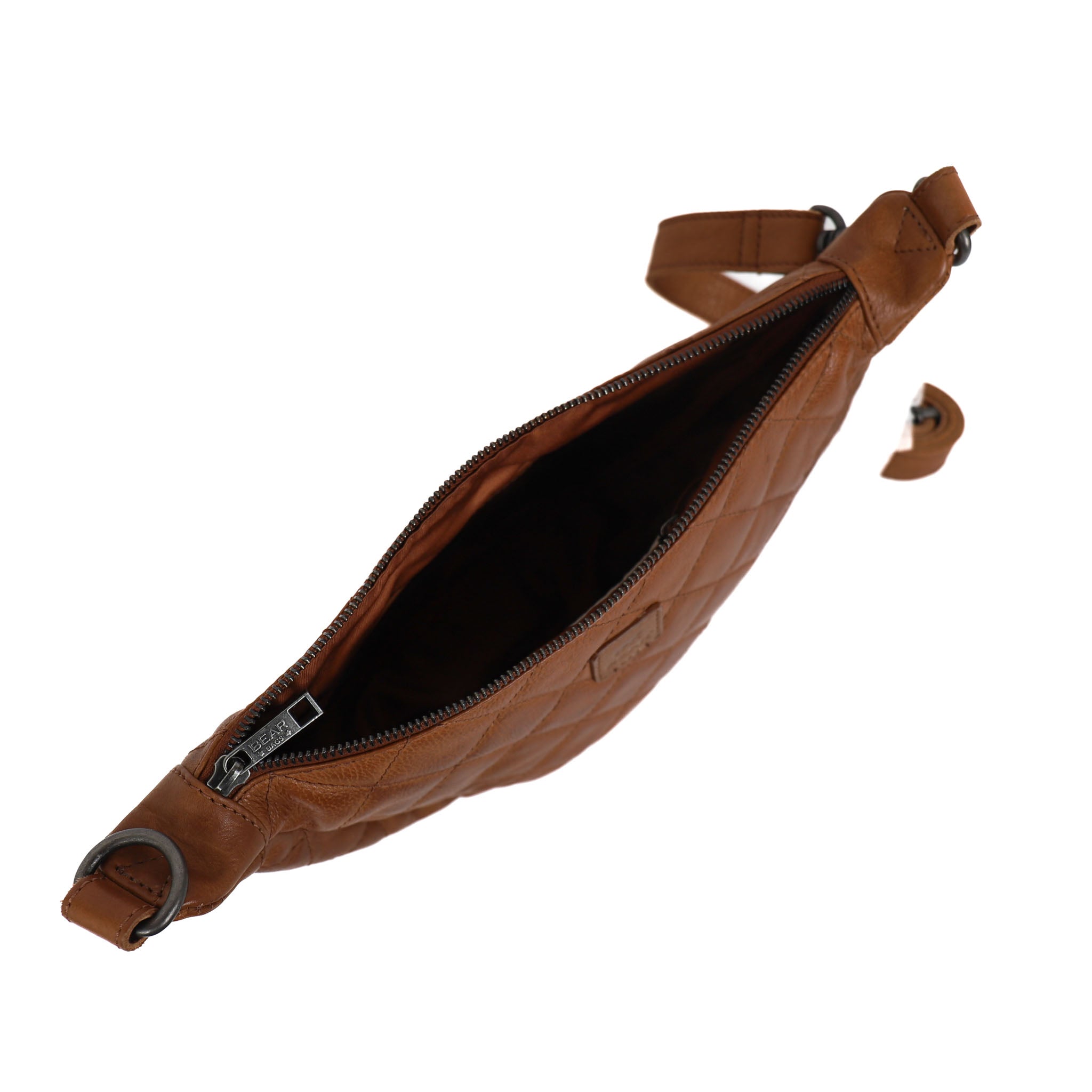 Crossbody tasje 'Laura' cognac