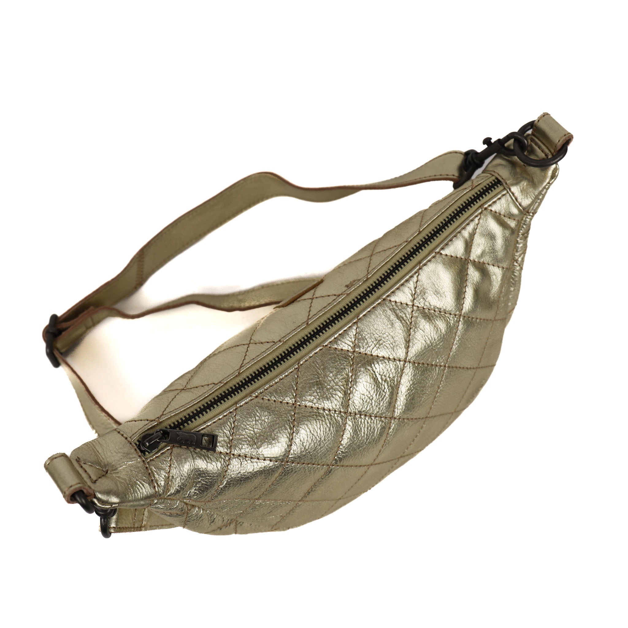 Crossbody tasje 'Laura' champagne