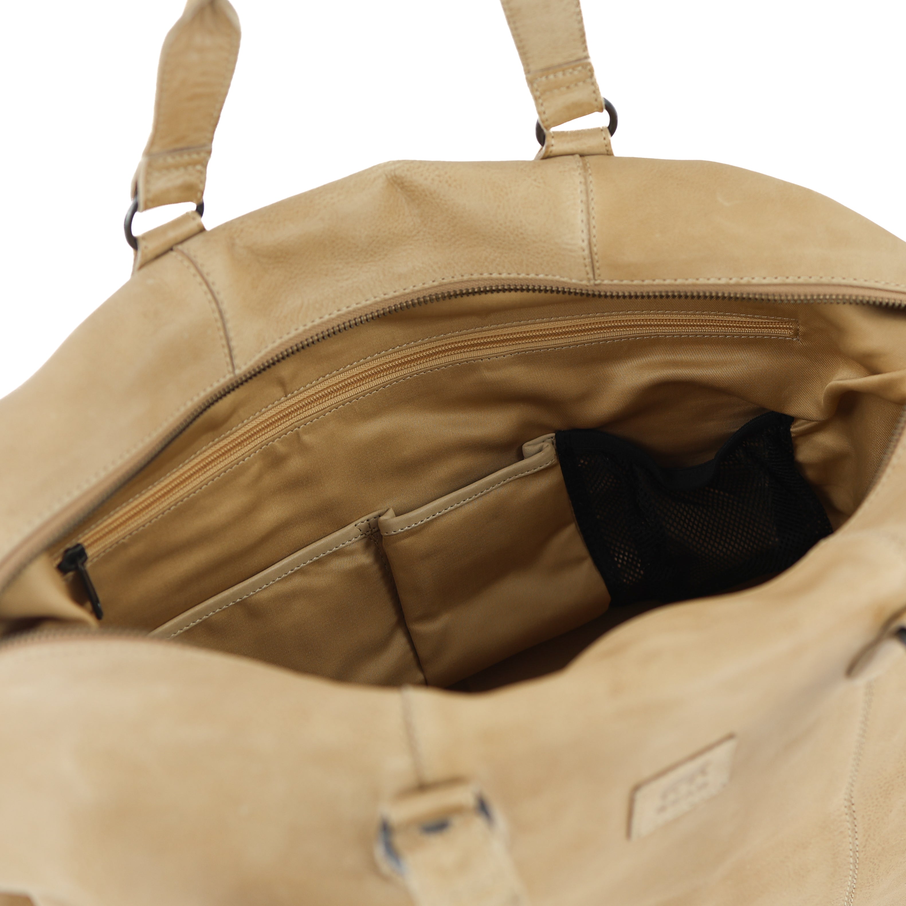 Weekend bag 'Sam' beige