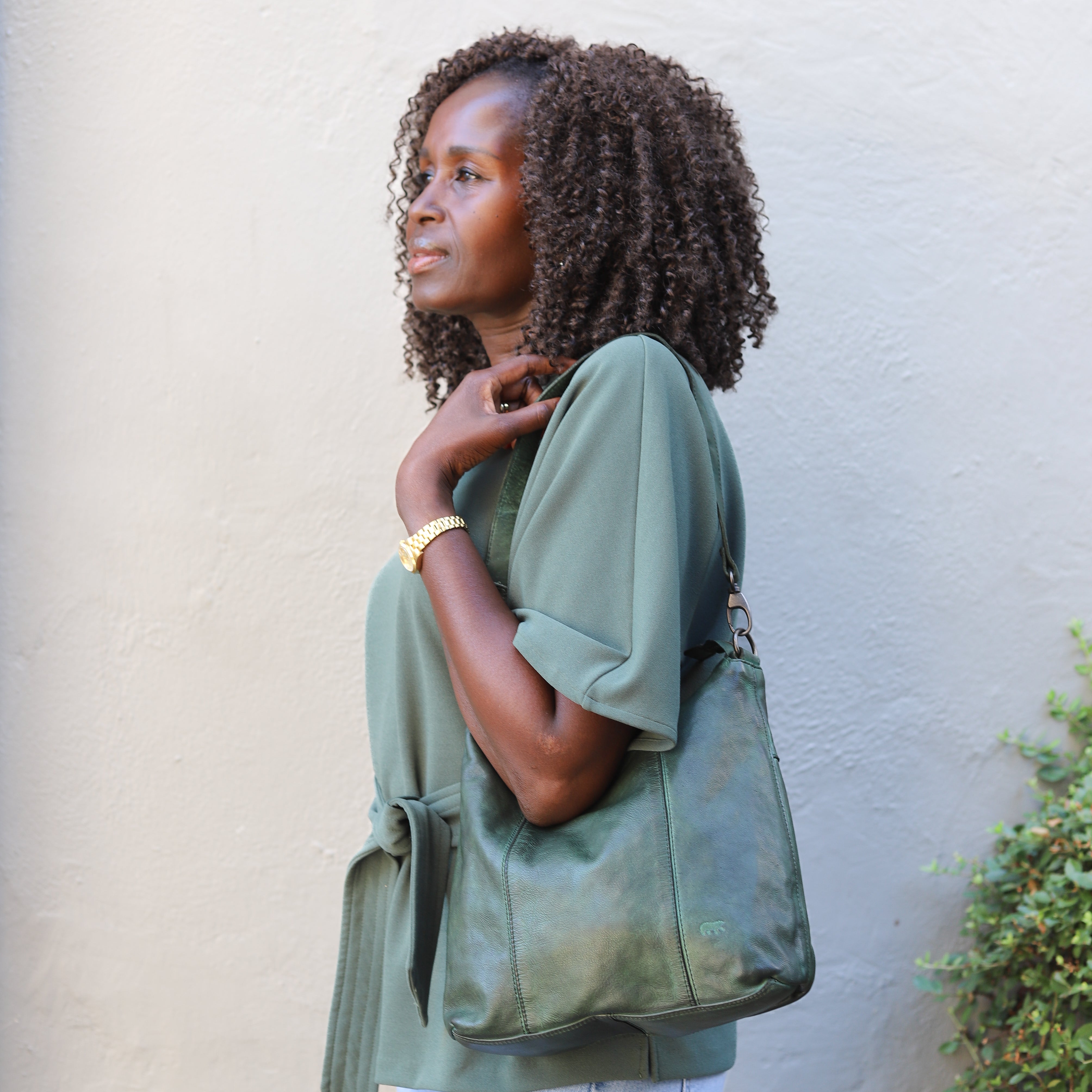 Hand-/schoudertas 'Ava' bruin