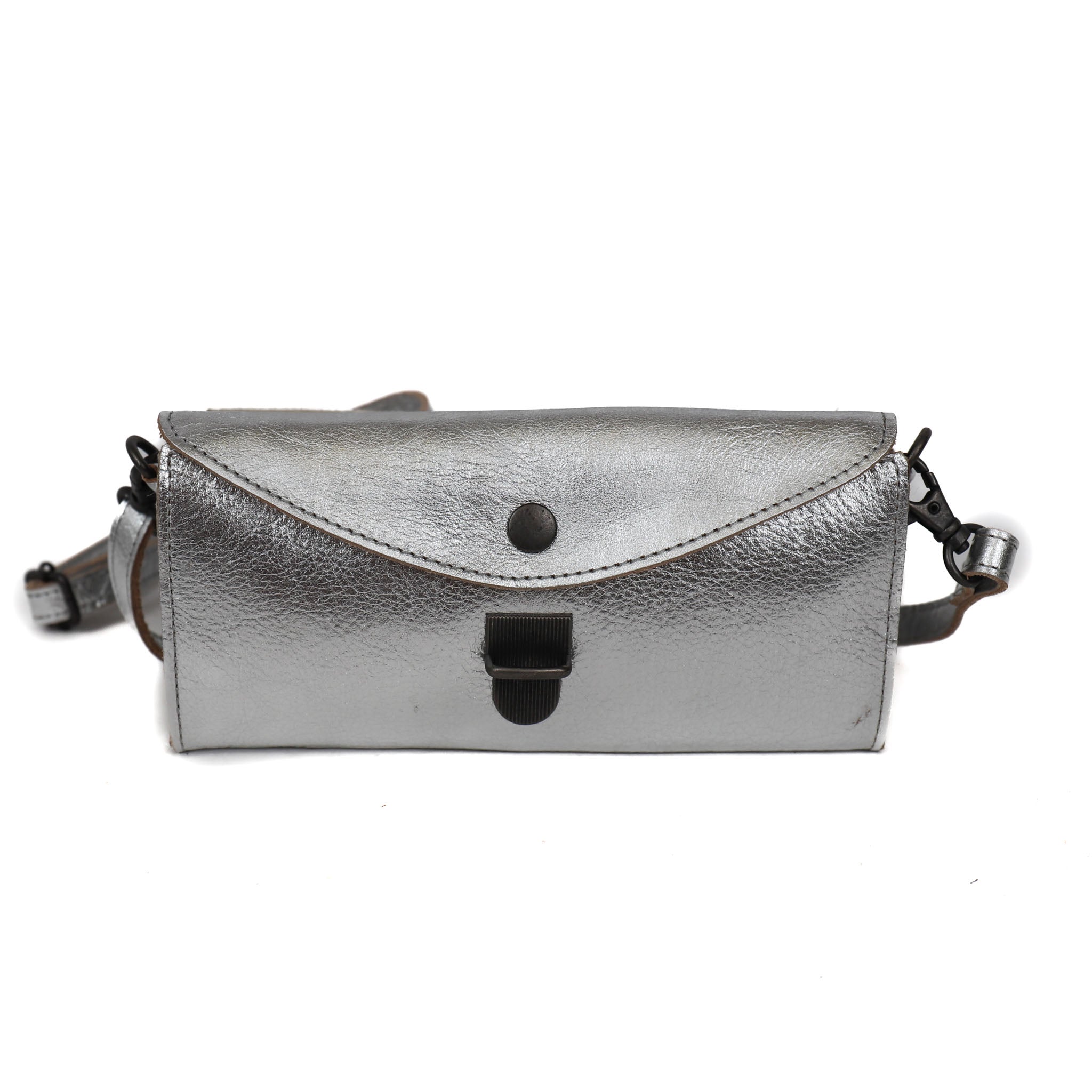 Clutch/envelope bag 'Pascalle' silver