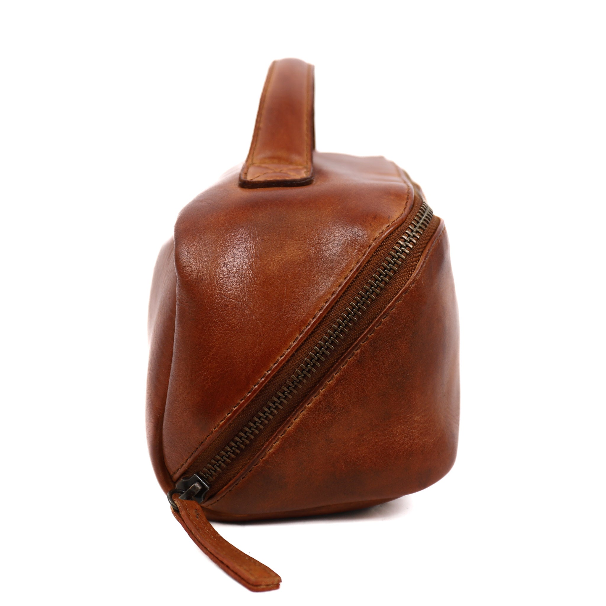 Toiletry bag 'Simone' cognac