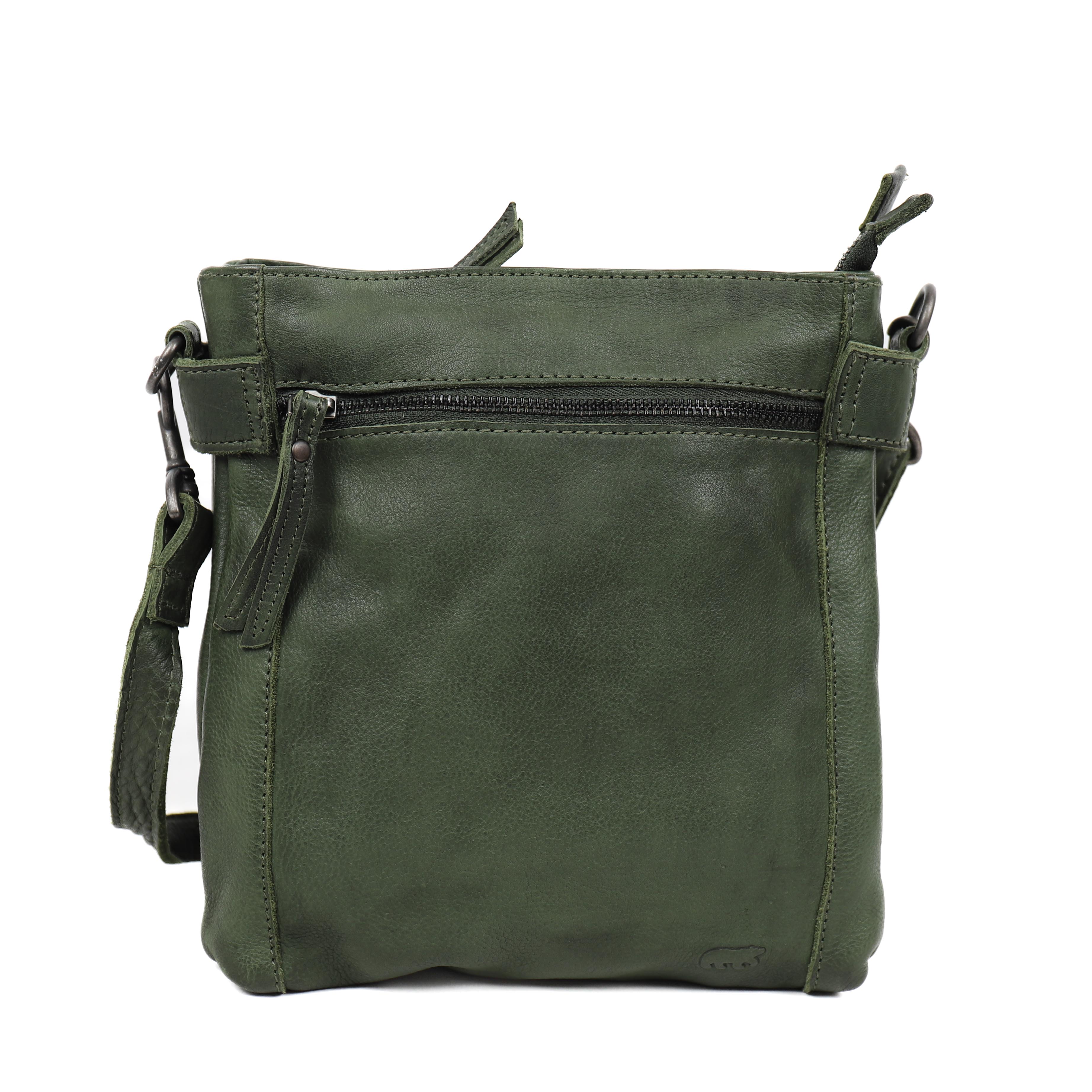 Shoulder bag 'Teppie' green - CP 2220