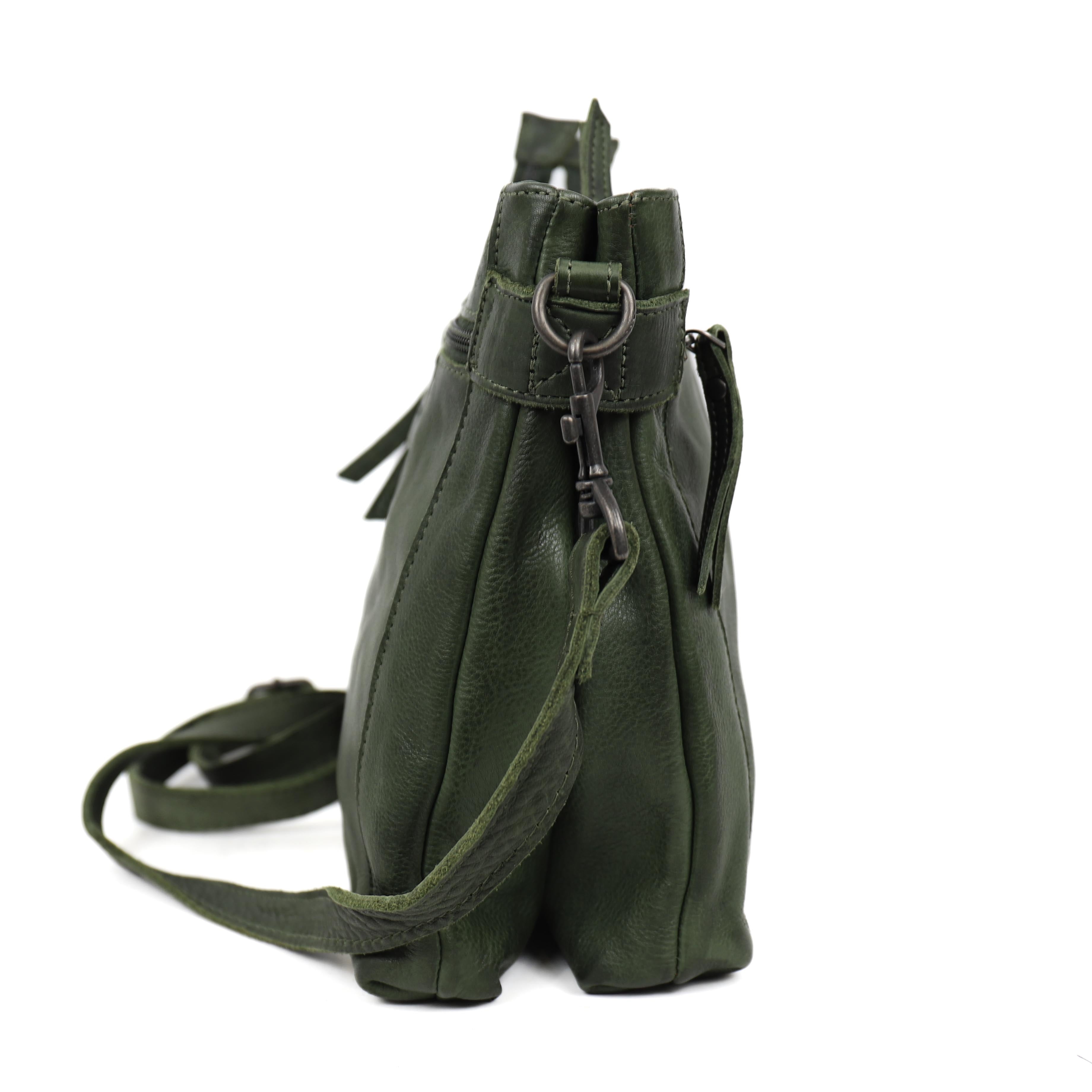Shoulder bag 'Teppie' green - CP 2220
