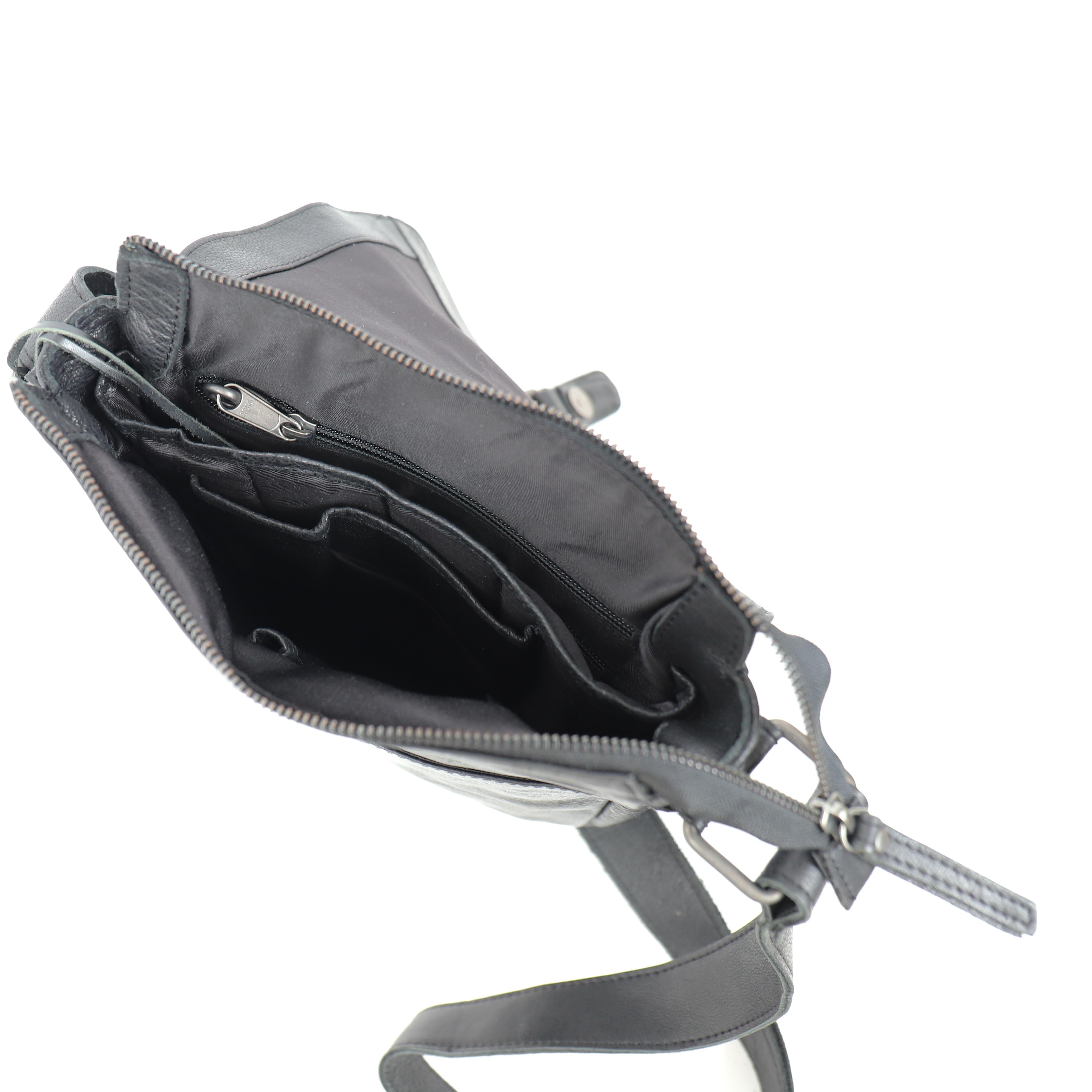 Shoulder bag 'Baggio' black/stripe