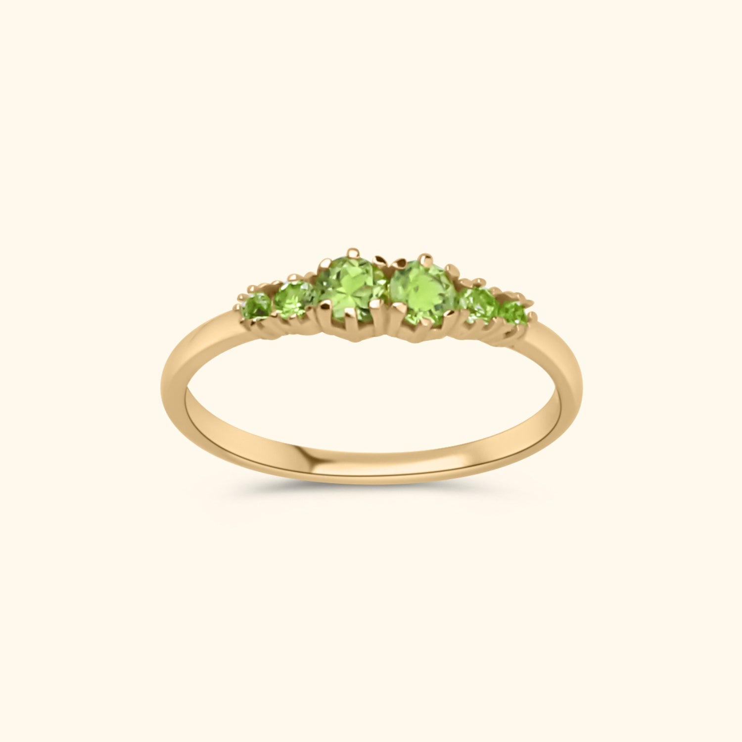 Lola Peridot ring