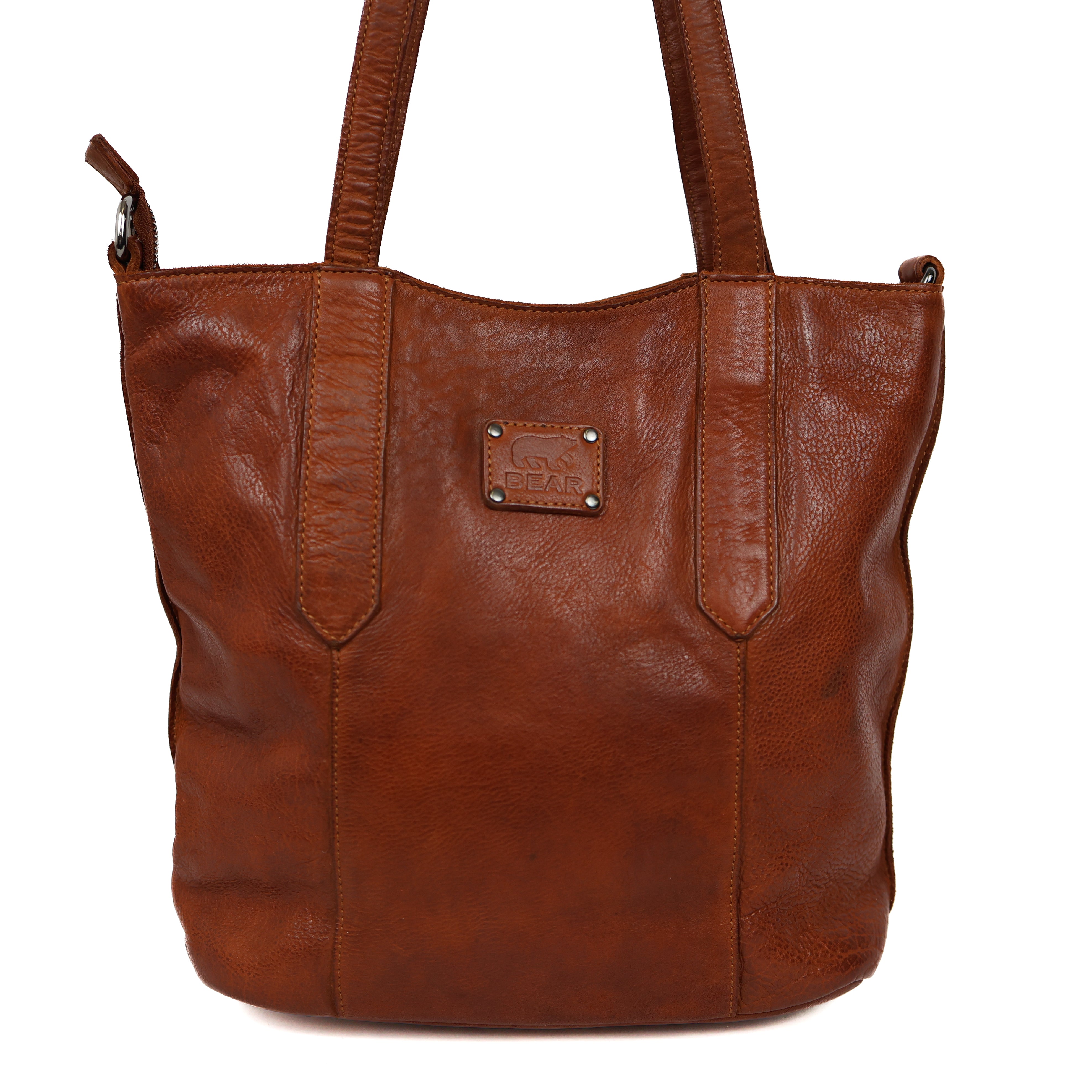 Hand-/schoudertas 'Liz' cognac