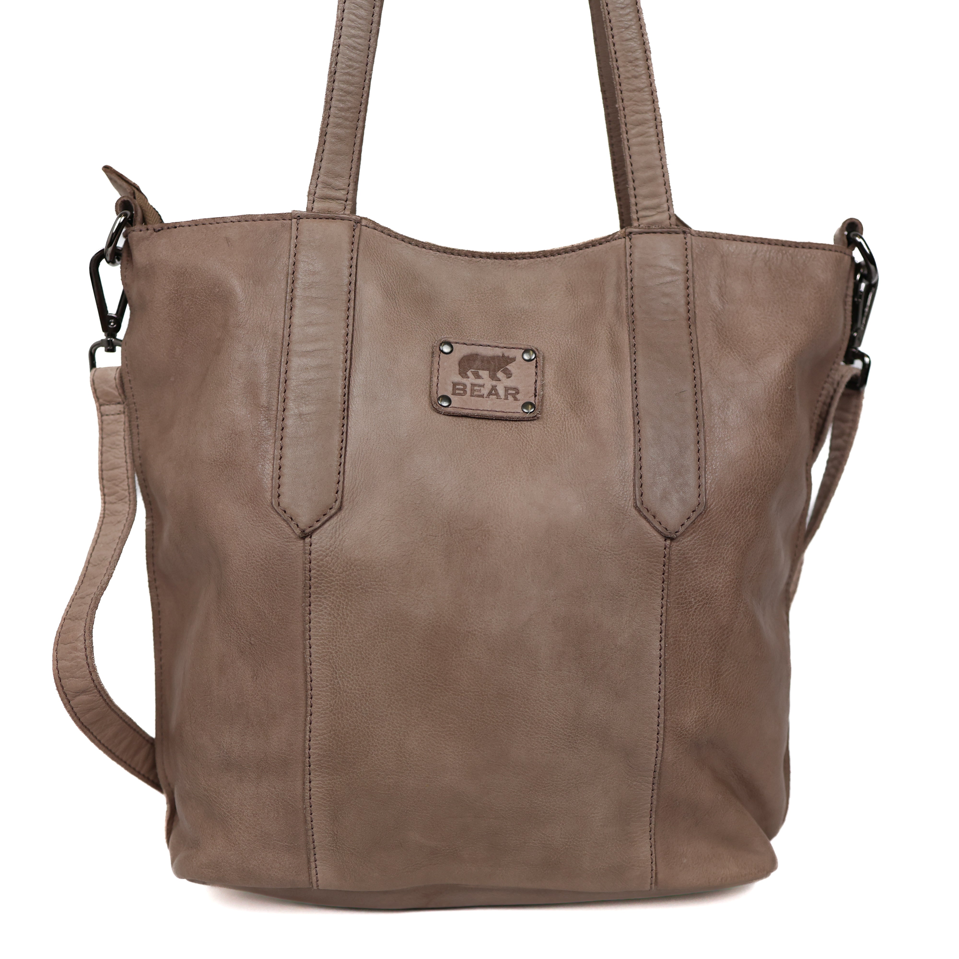 Hand/shoulderbag 'Liz' taupe