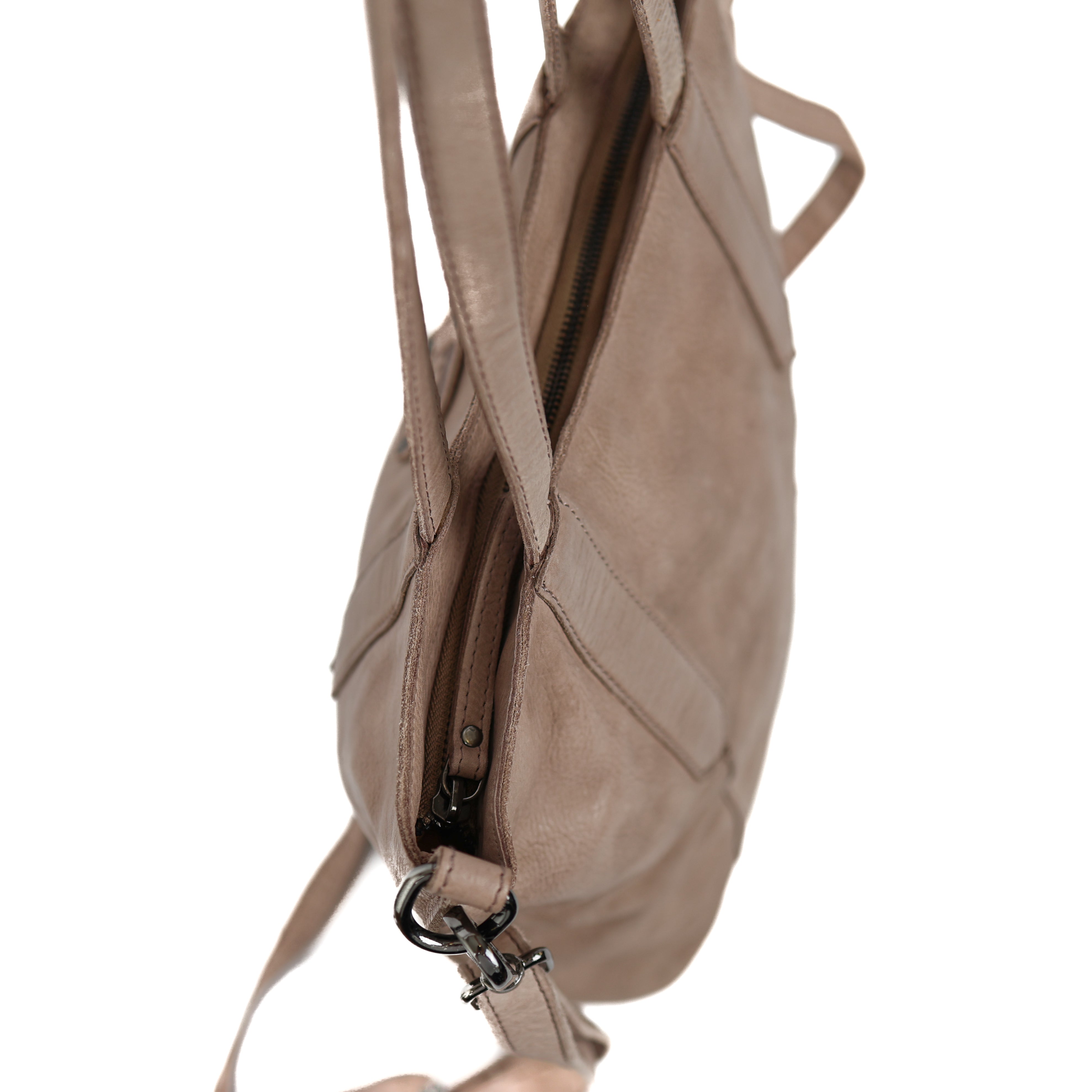 Hand/shoulderbag 'Liz' taupe