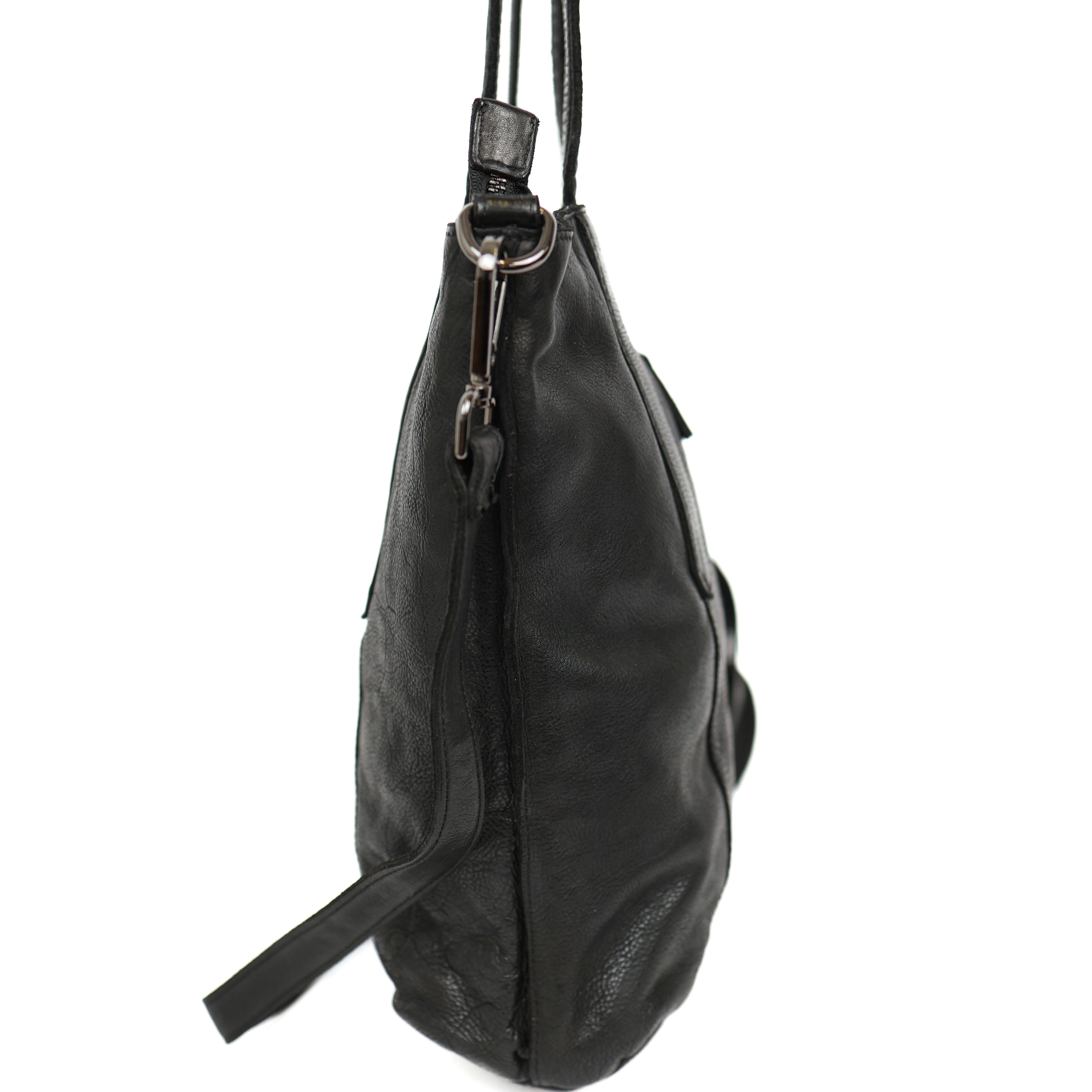 Hand/shoulderbag 'Liz' black