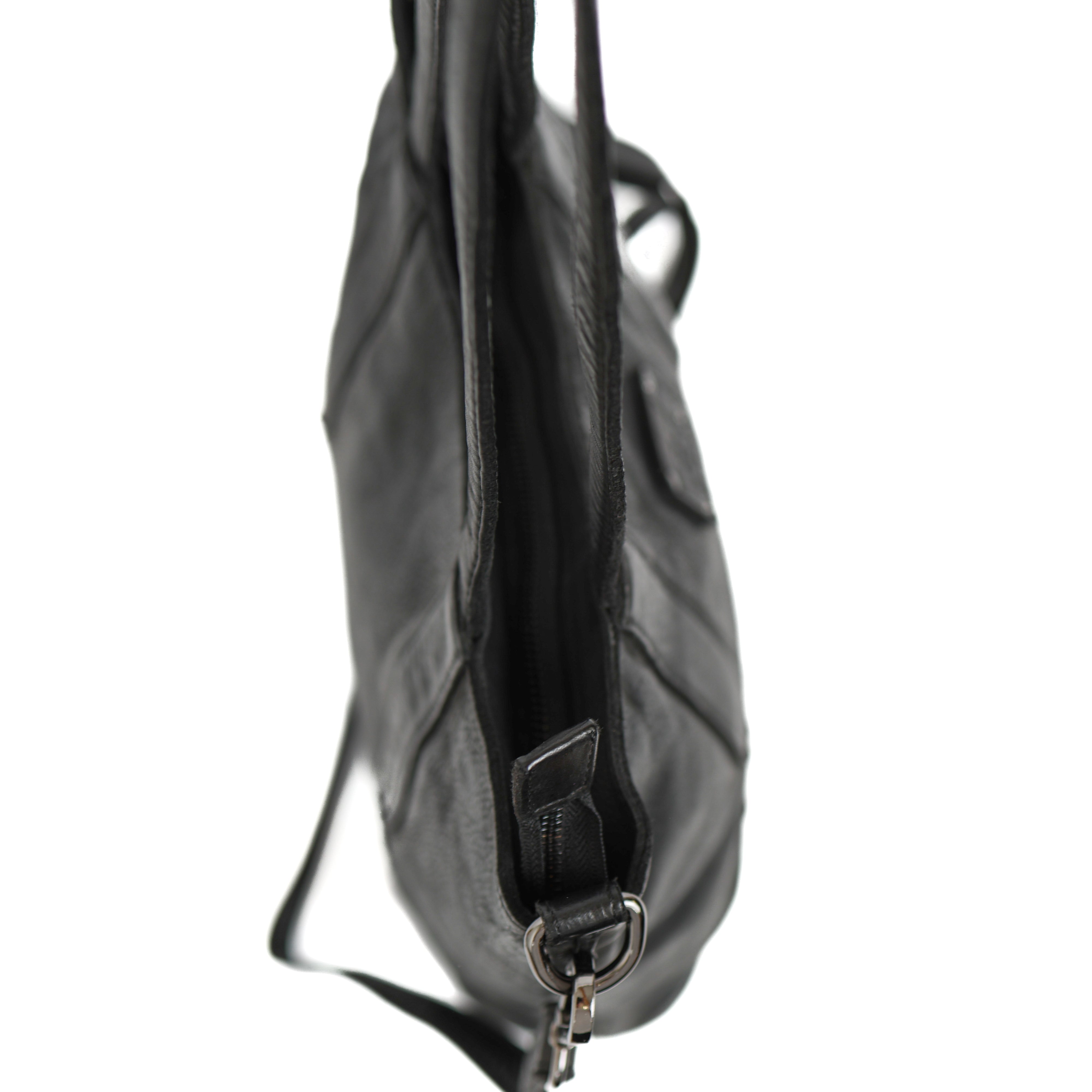 Hand/shoulderbag 'Liz' black