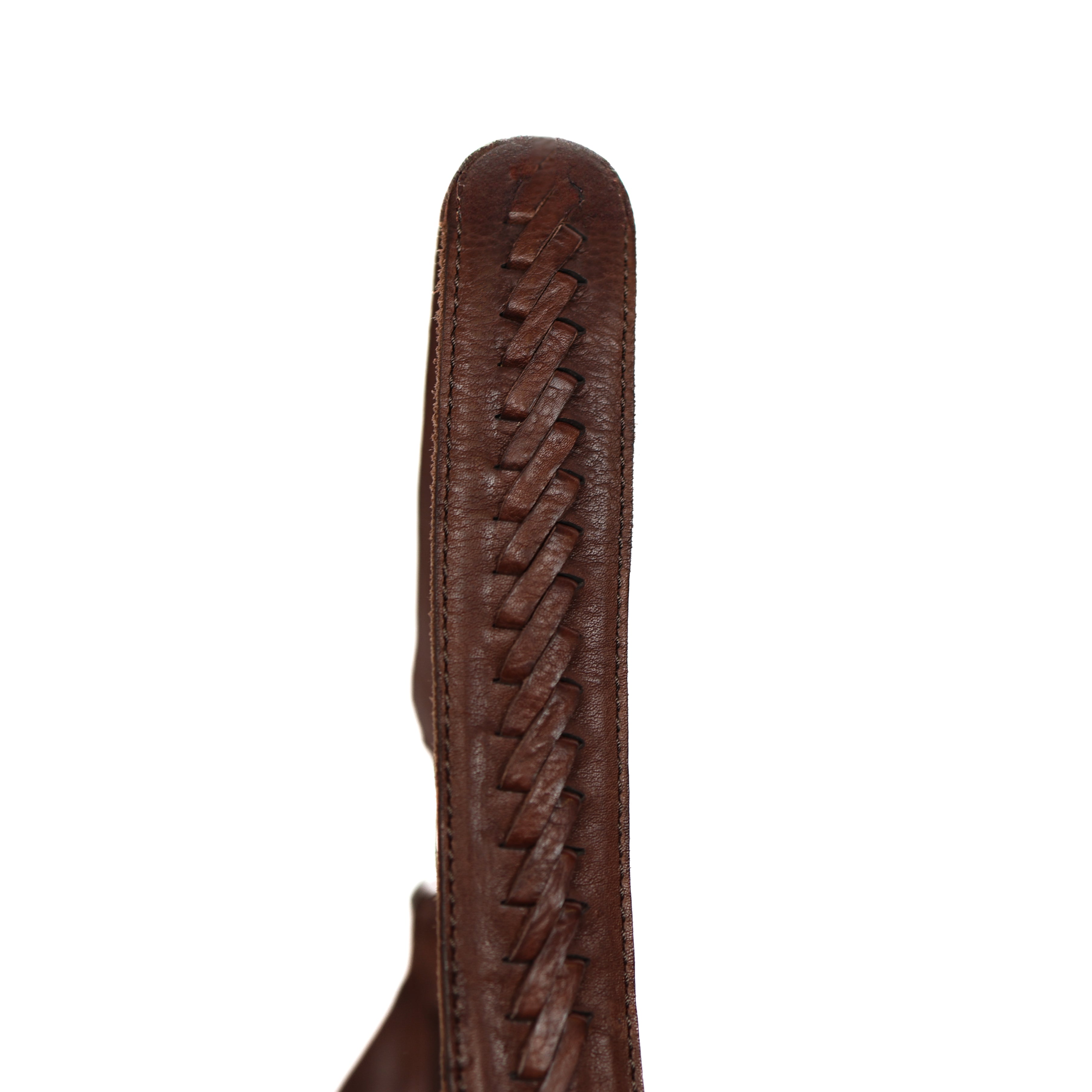 Medium sized pouch bag 'Ilse' dark brown