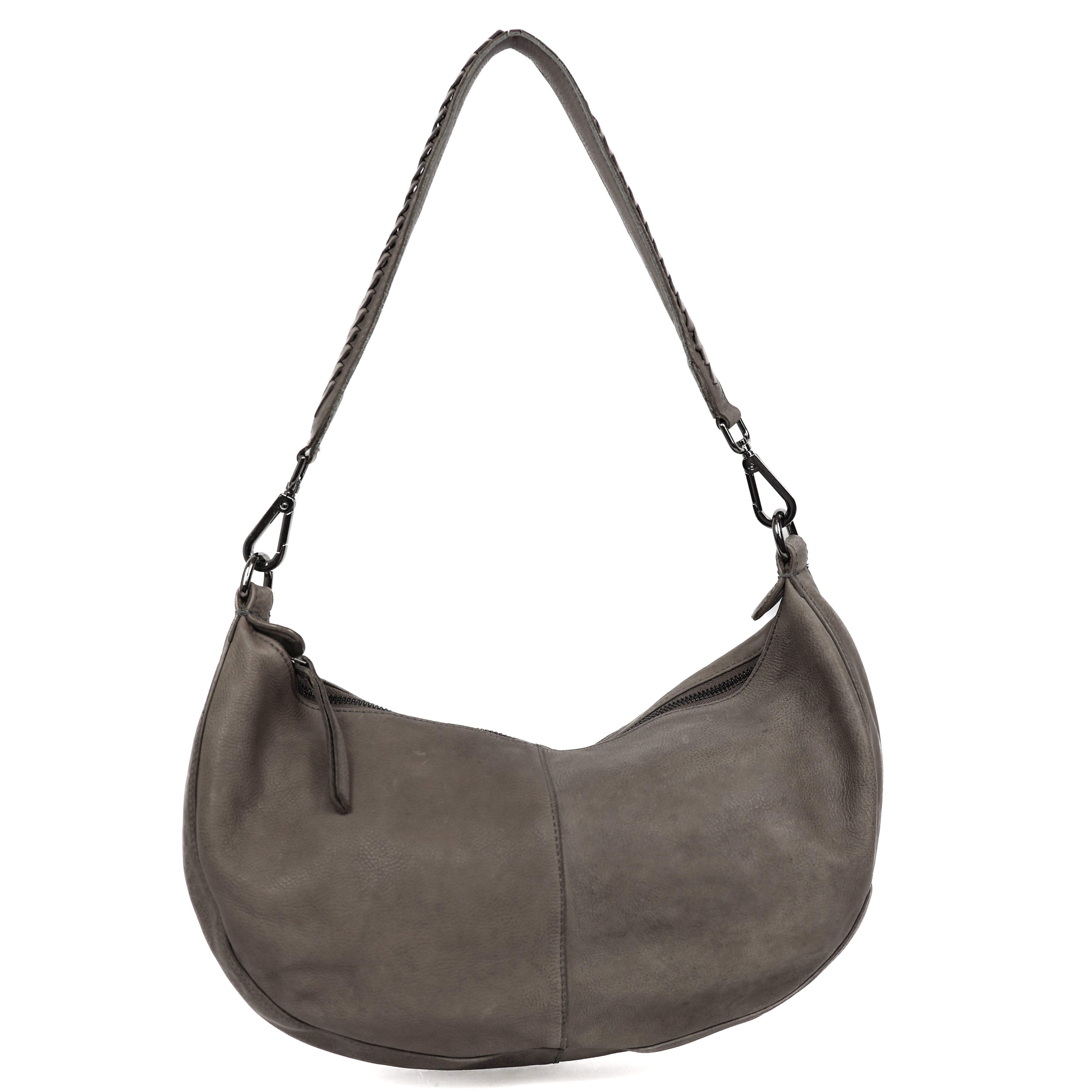 Medium sized pouch bag 'Ilse' grey