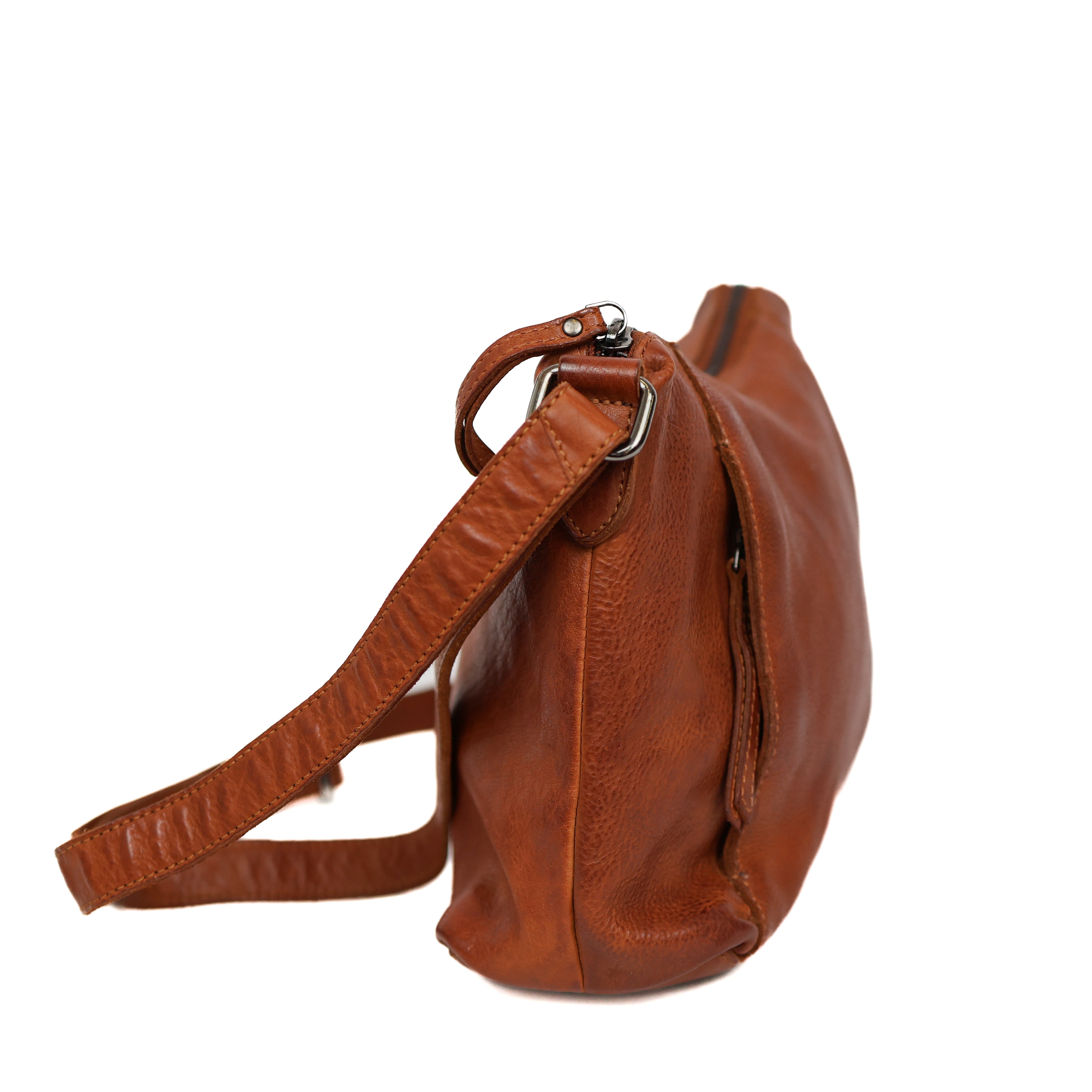 Schoudertas 'Stella' cognac