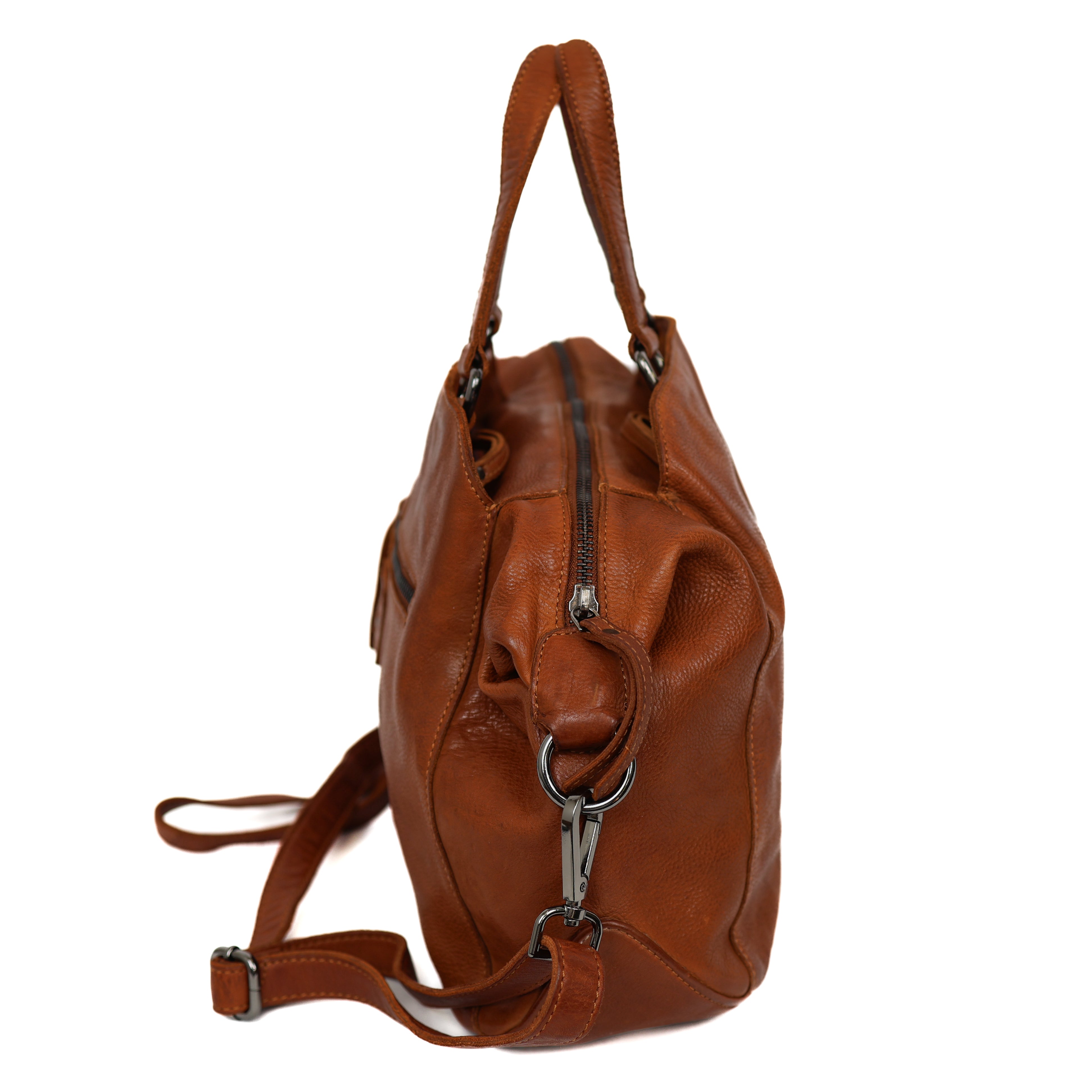 Hand-/schoudertas 'Jinte' cognac