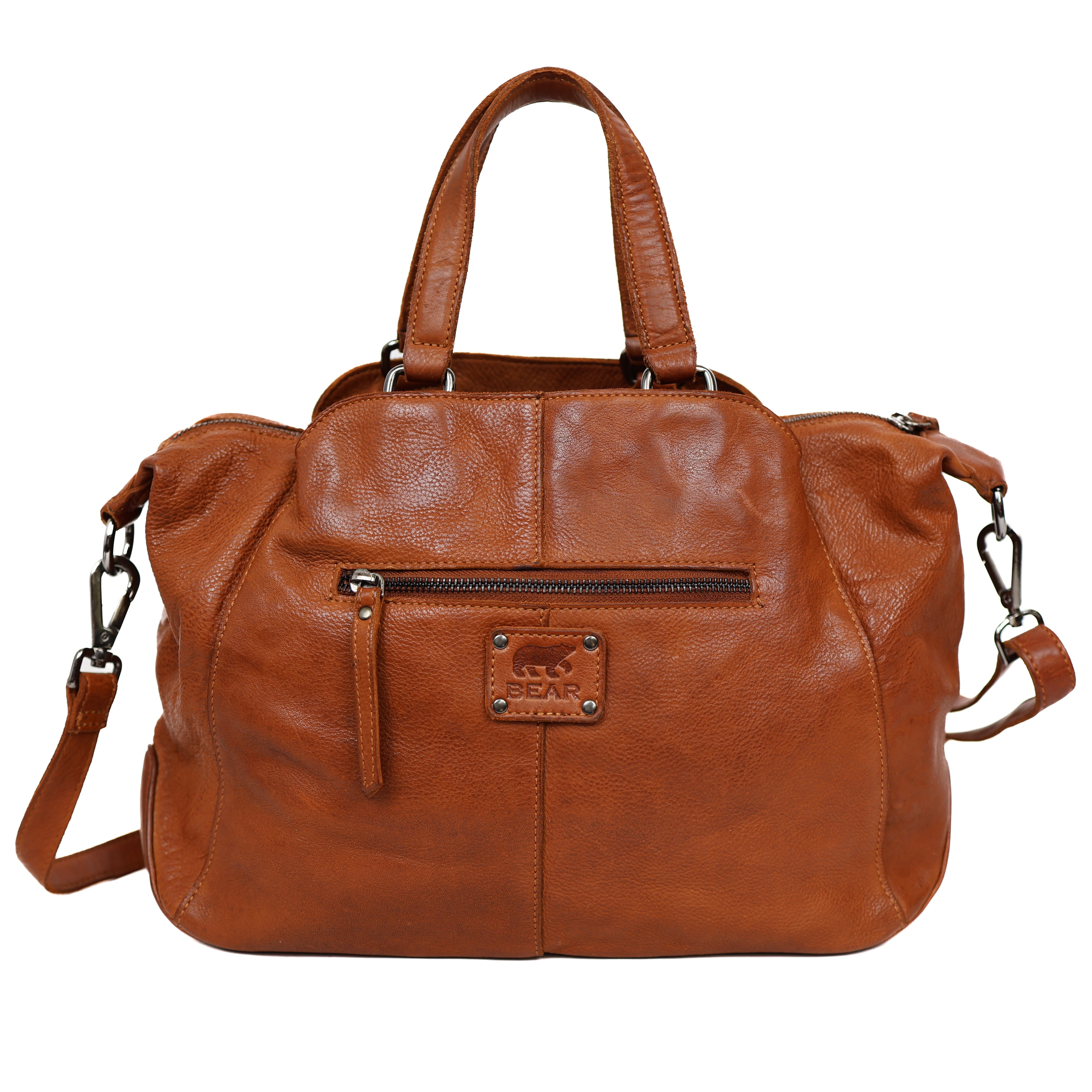 Hand-/schoudertas 'Jinte' cognac