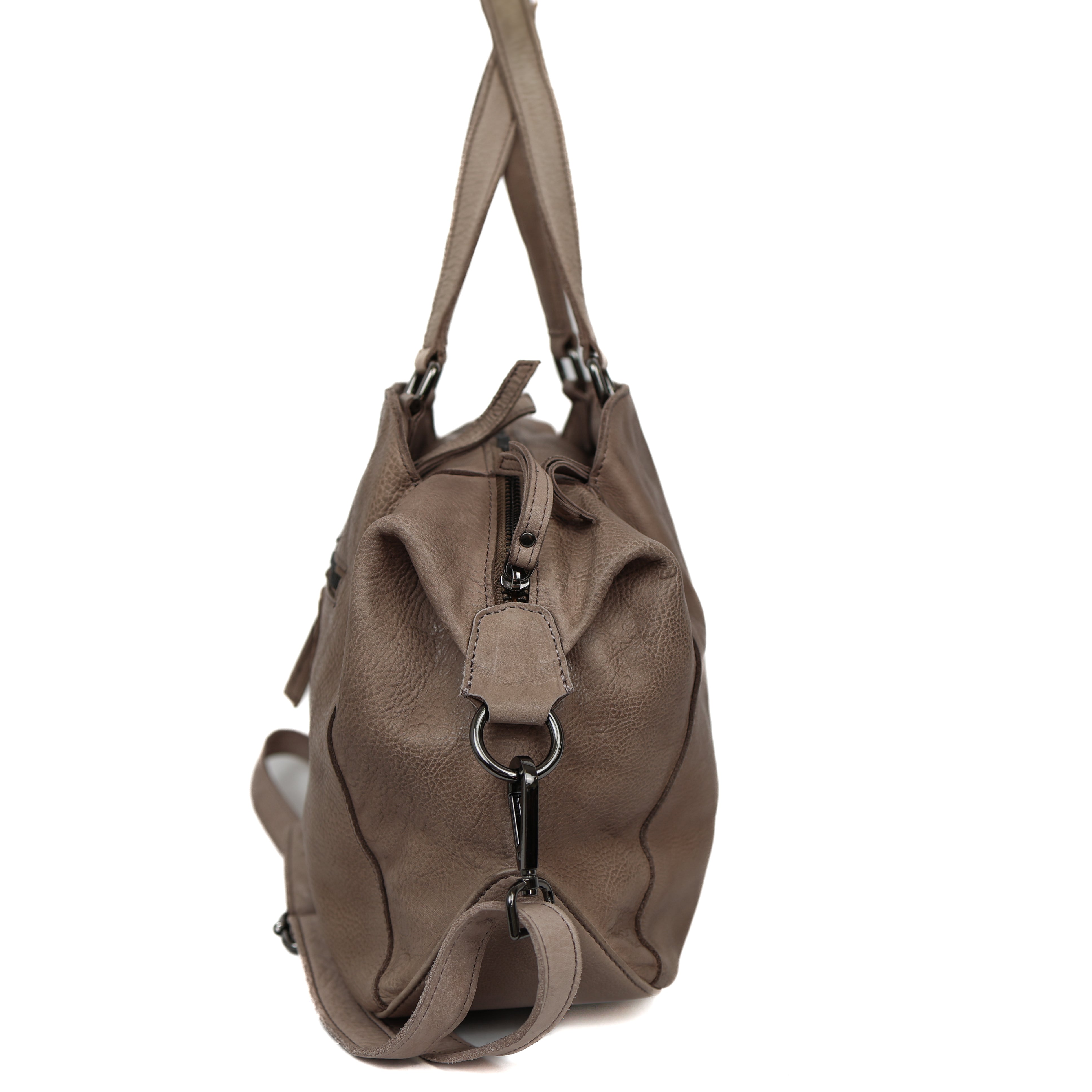 Hand-/schoudertas 'Jinte' taupe